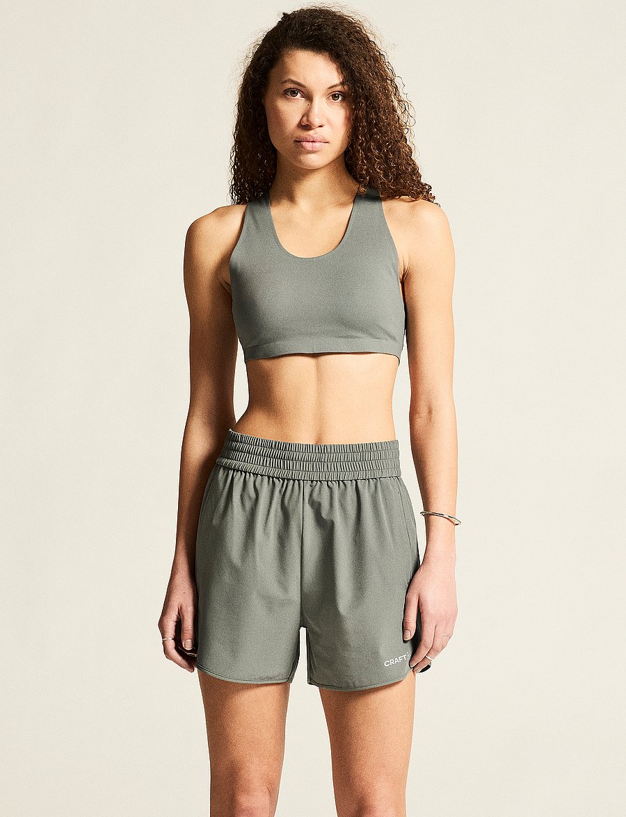 Craft - Collective Padded Sports Bra W - lav støtte - leaf - 0