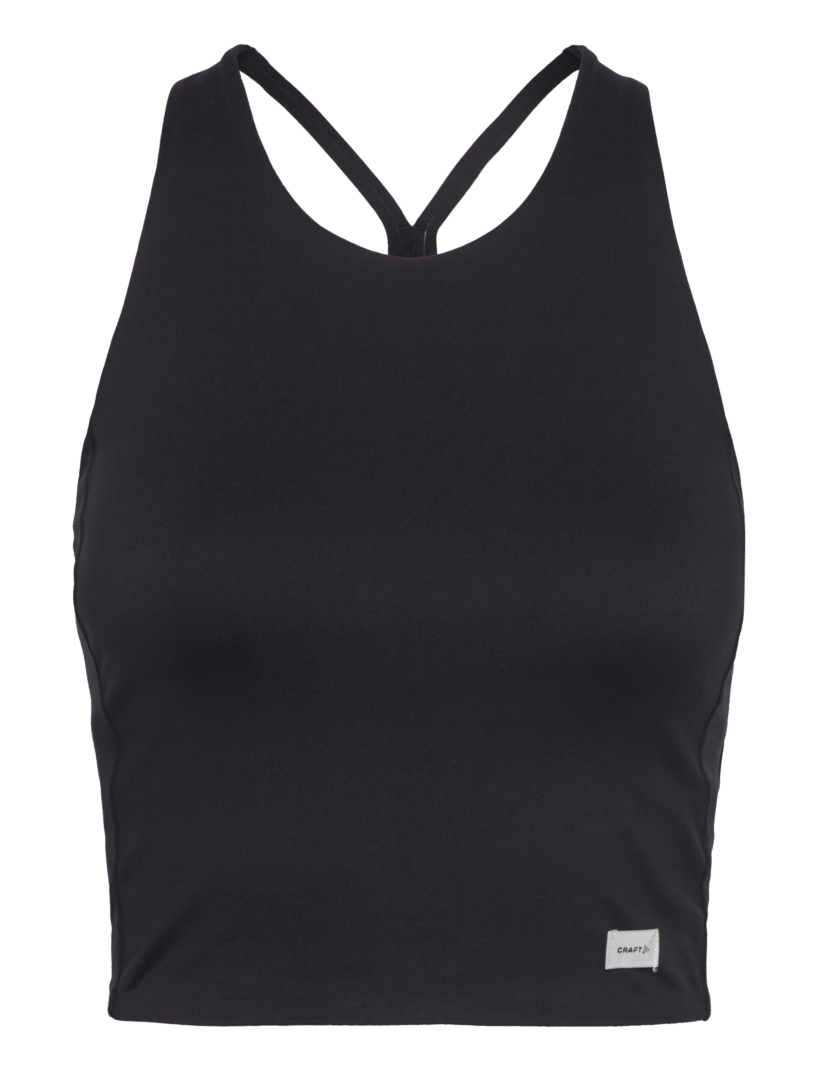 Collective Cropped Singlet W - BLACK