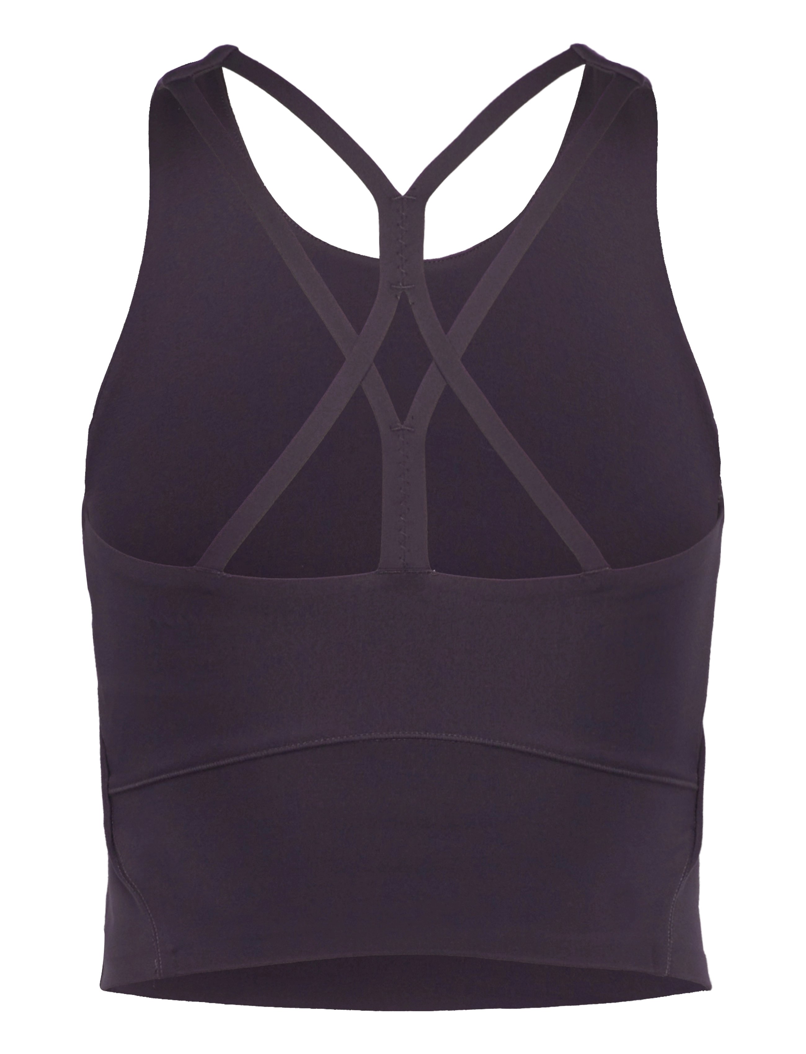 Craft - Collective Cropped Singlet W - crop tops - dk plum - 2