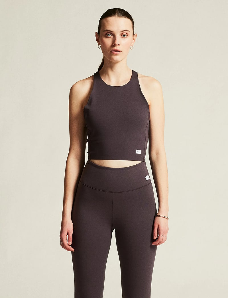 Craft - Collective Cropped Singlet W - sport bh:ar - dk plum - 0