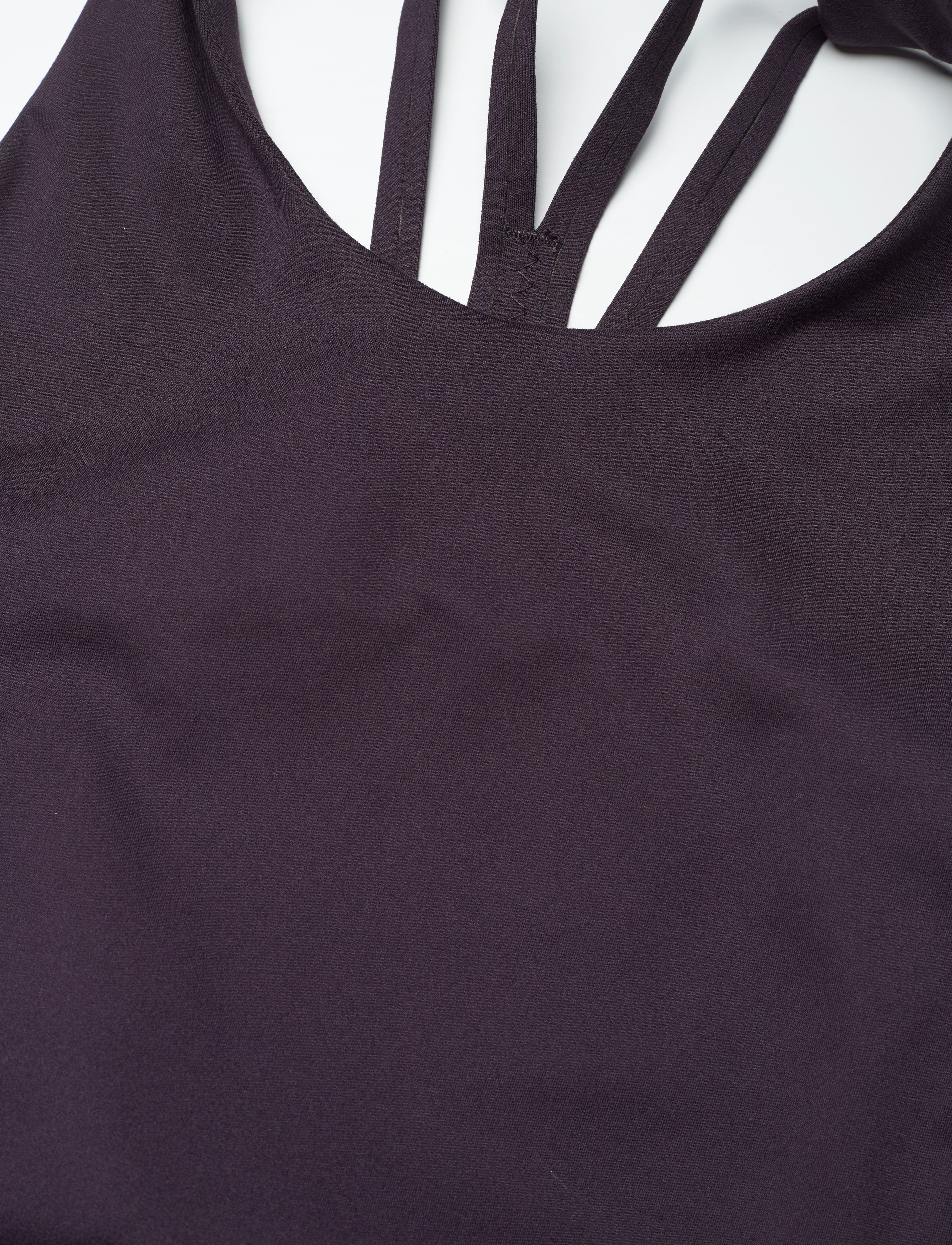 Craft - Collective Cropped Singlet W - crop-tops - dk plum - 4