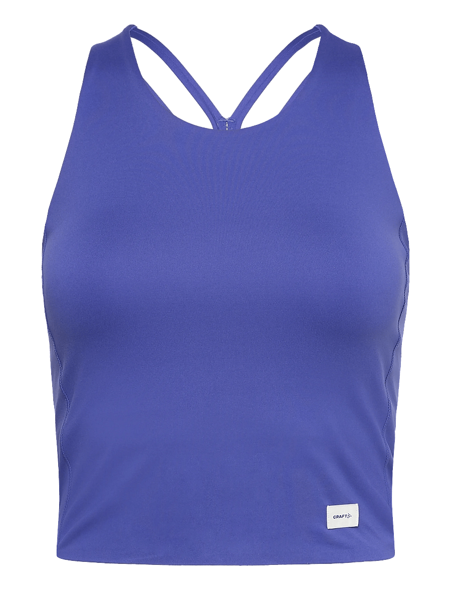 Craft - Collective Cropped Singlet W - crop-tops - ink blue - 0