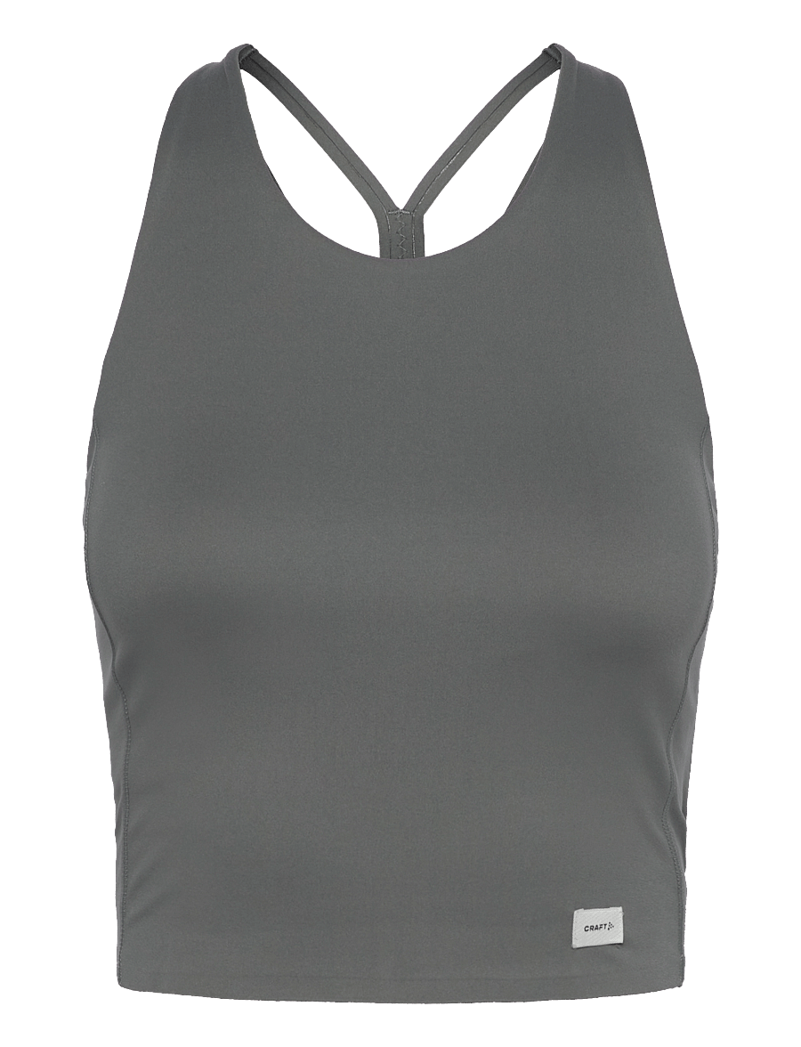 Craft - Collective Cropped Singlet W - crop-tops - leaf - 0