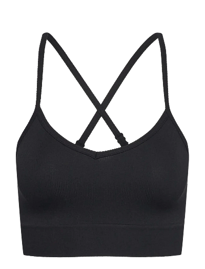 Craft Collective Rib Strap Sports Bra W - Kleidung - BLACK / black