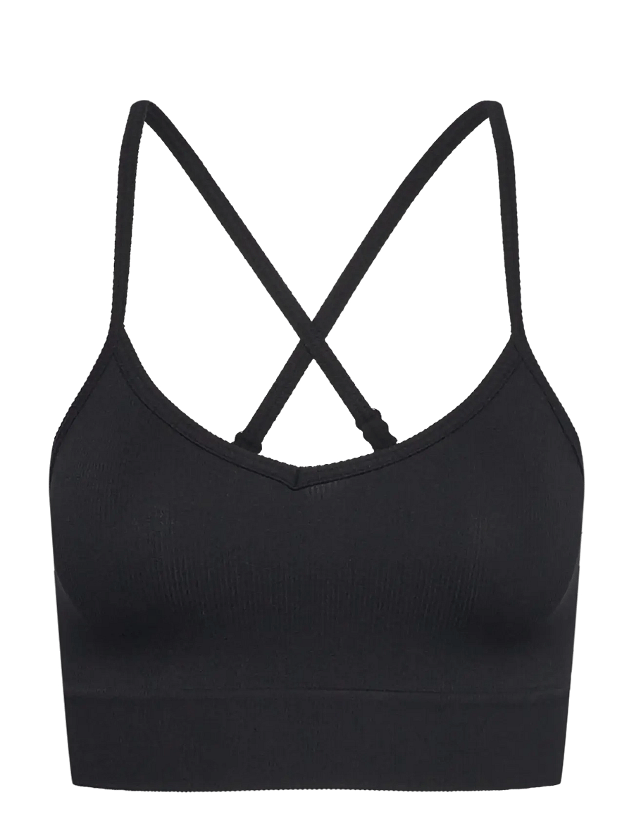 Craft - Collective Rib Strap Sports Bra W - low - black - 1