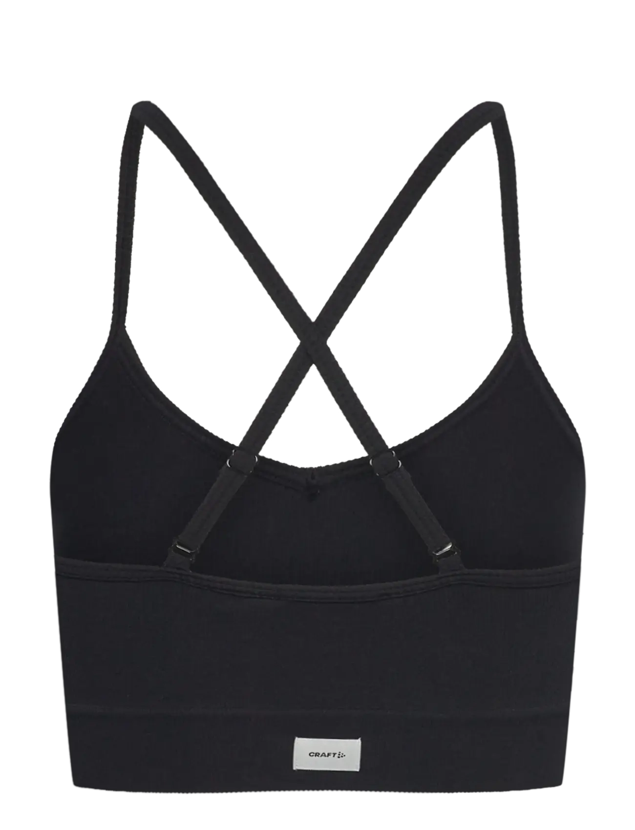 Craft - Collective Rib Strap Sports Bra W - zems atbalsts - black - 2