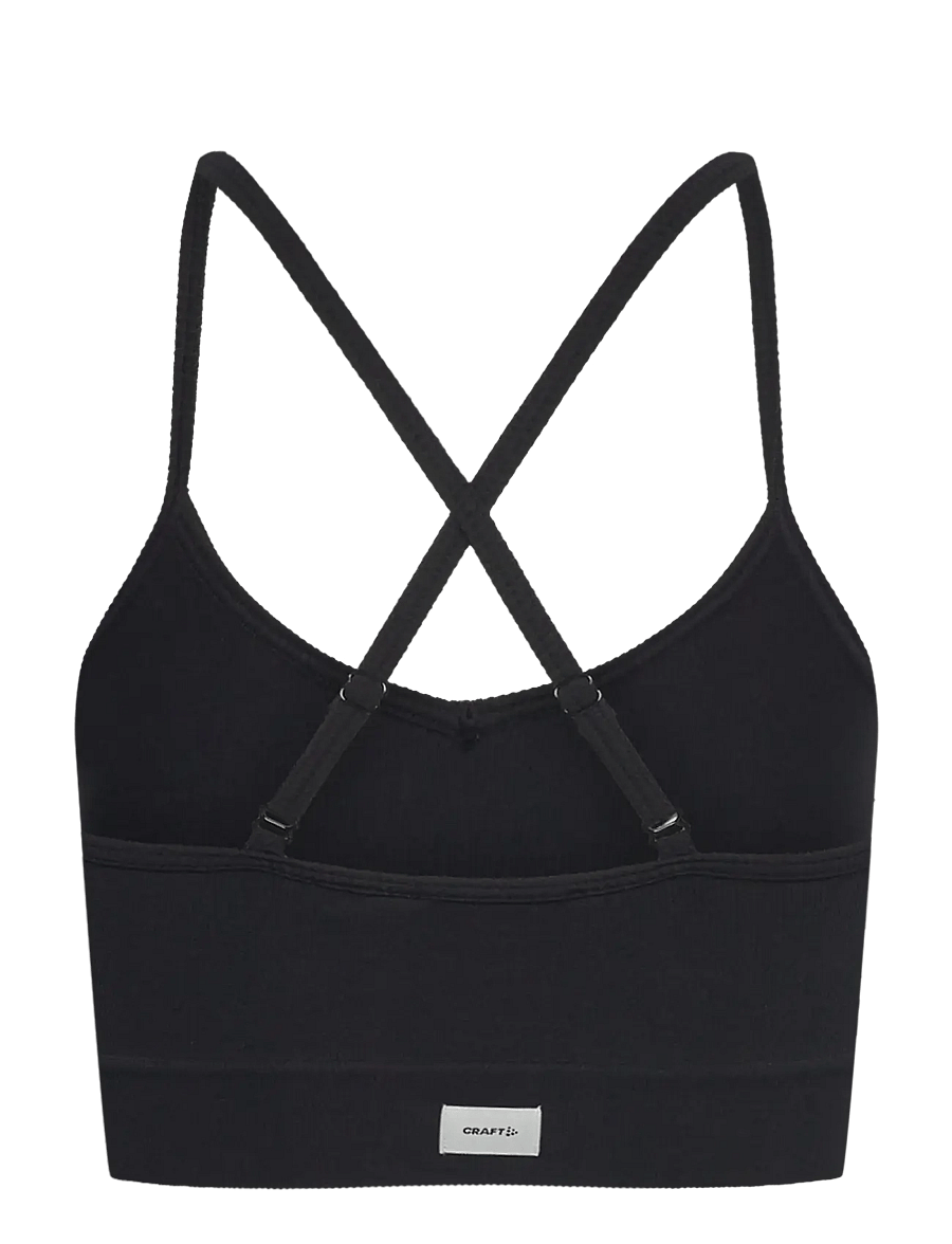 Craft - Collective Rib Strap Sports Bra W - low - black - 2
