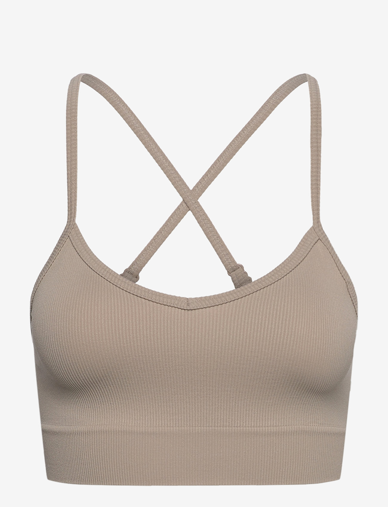 Craft - Collective Rib Strap Sports Bra W - madal toestus - hay - 0