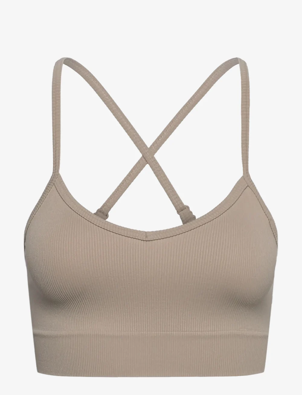 Craft - Collective Rib Strap Sports Bra W - låg support - hay - 0