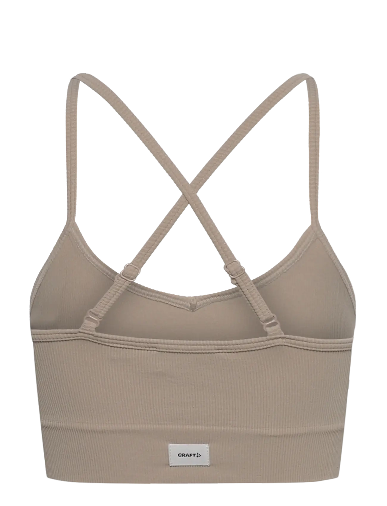 Craft - Collective Rib Strap Sports Bra W - lav støtte - hay - 1