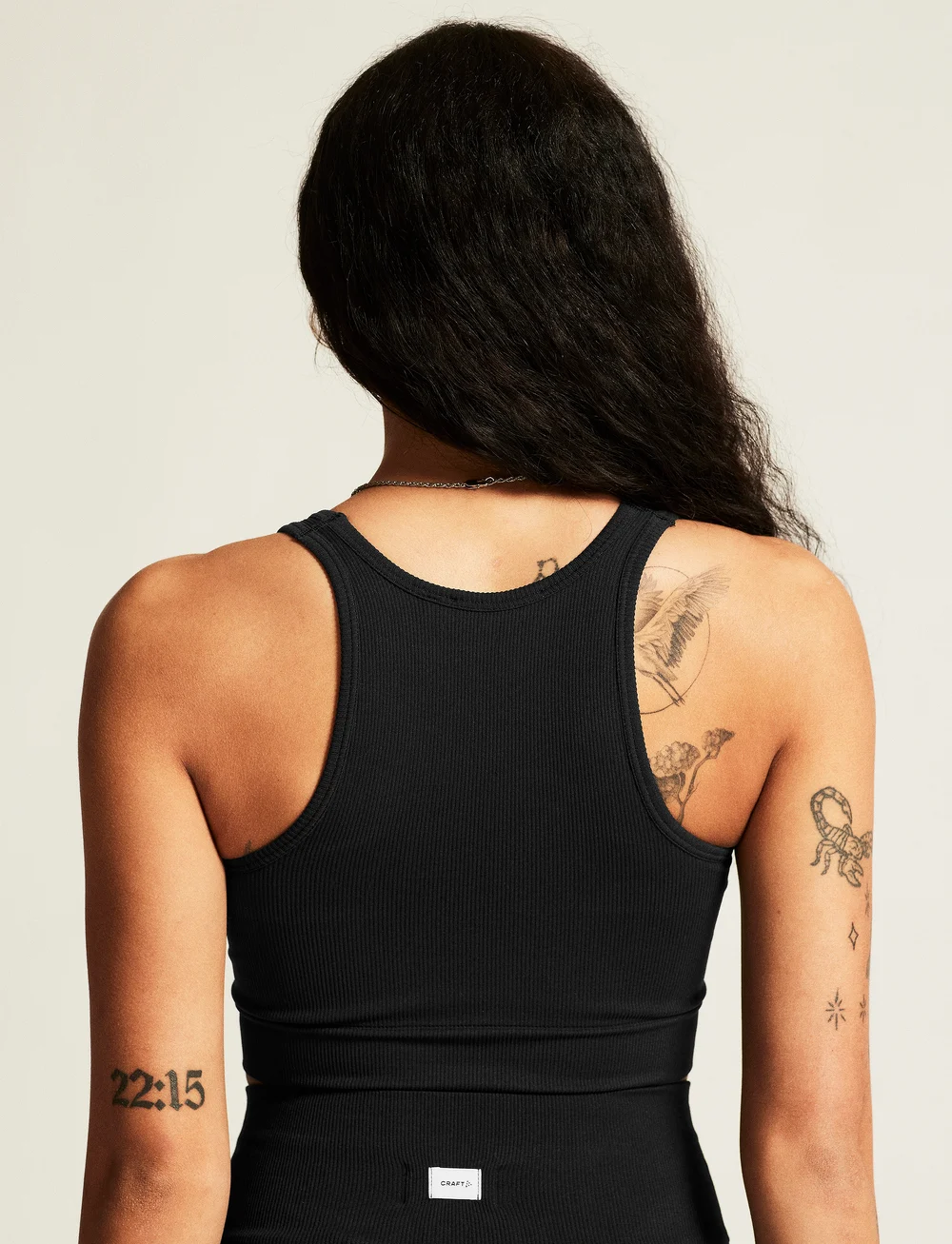 Craft - Collective Rib Sports Bra W - låg support - black - 3