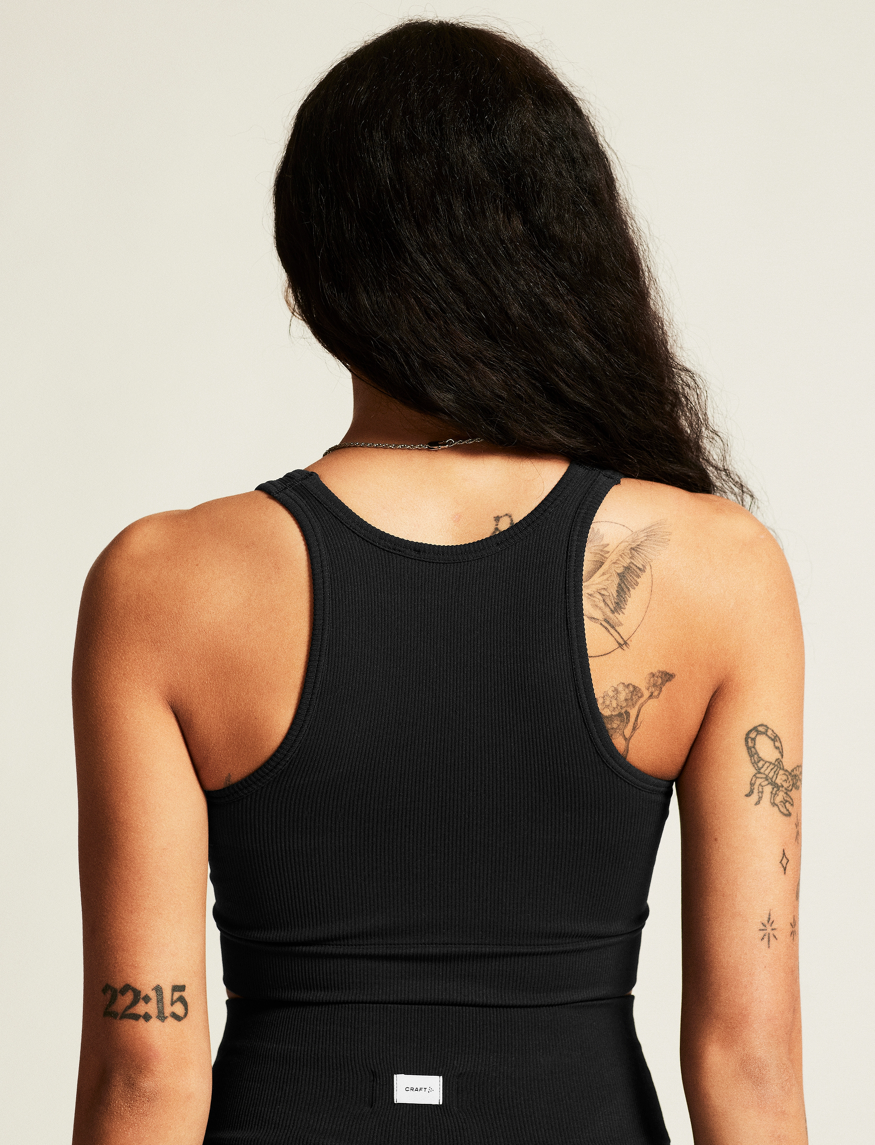 Craft - Collective Rib Sports Bra W - leichter halt - black - 3