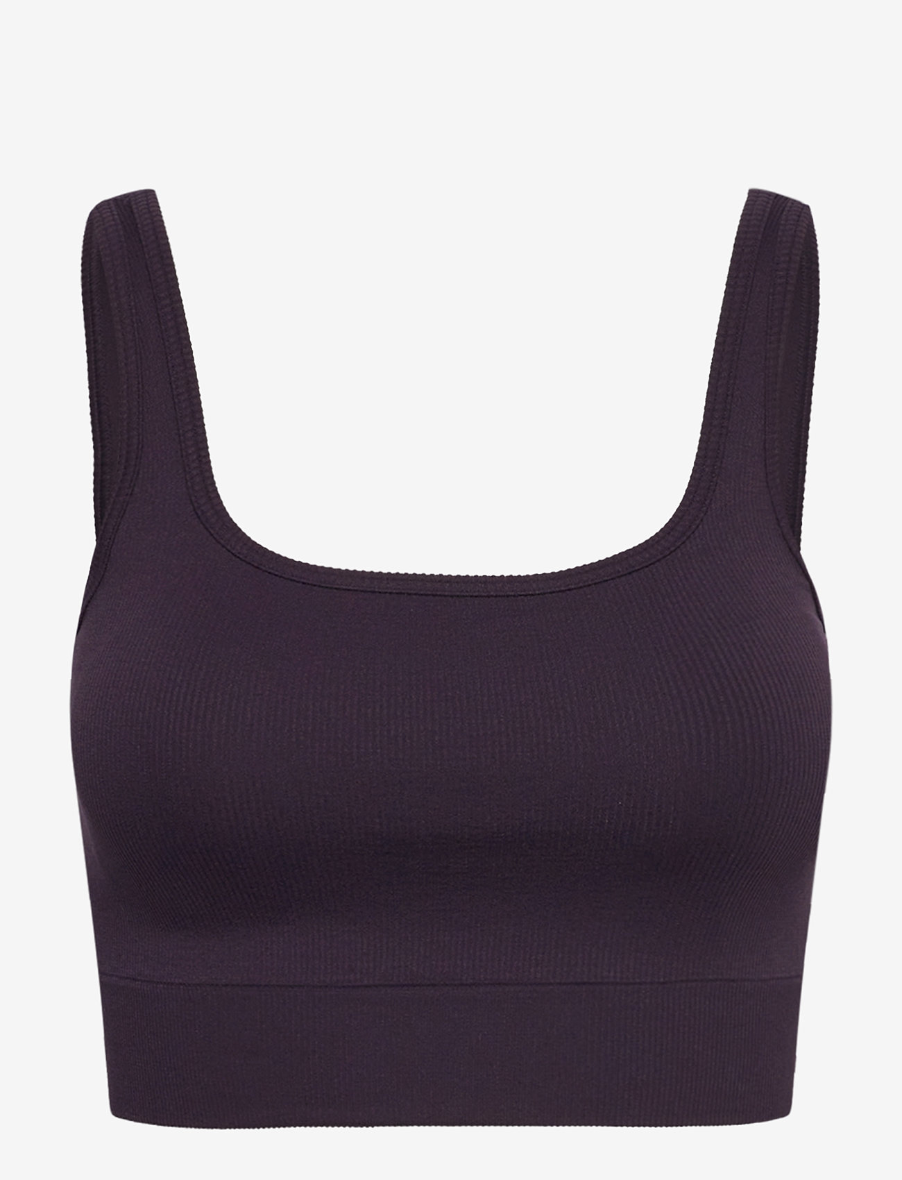 Craft - Collective Rib Sports Bra W - lav støtte - dk plum - 1