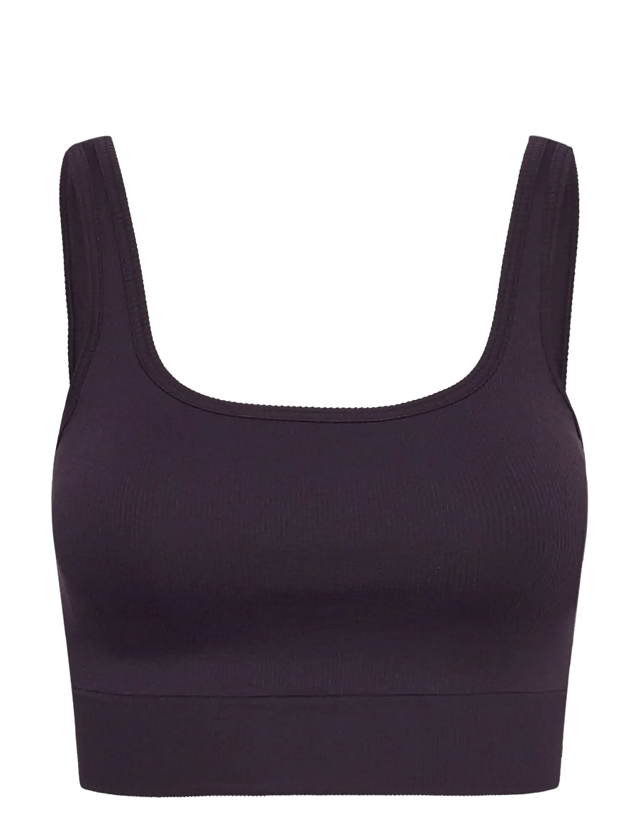 Craft - Collective Rib Sports Bra W - low - dk plum - 1