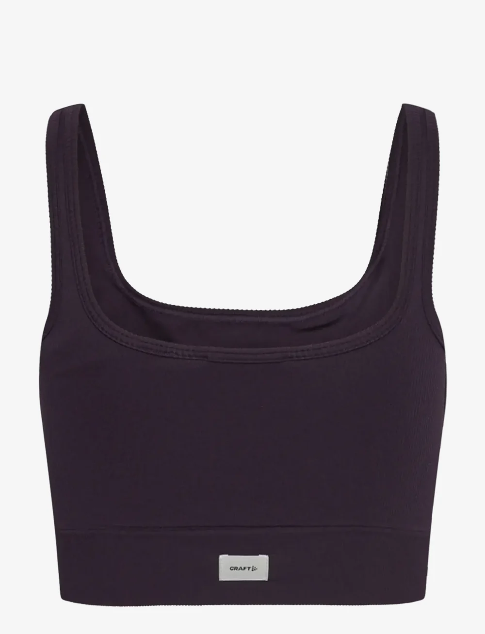 Craft - Collective Rib Sports Bra W - låg support - dk plum - 2