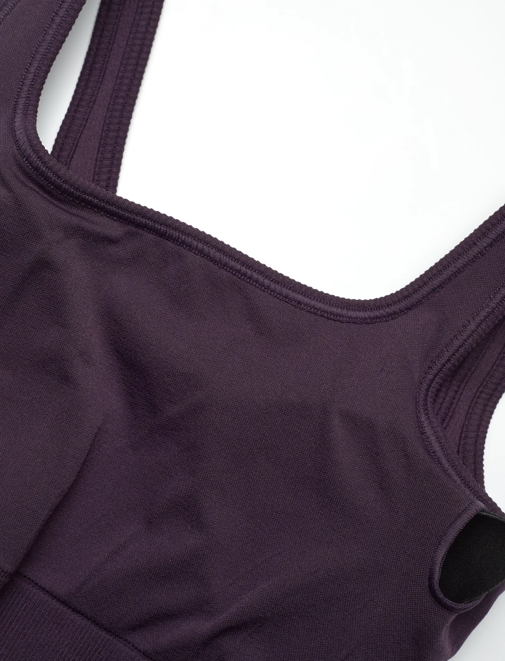 Craft - Collective Rib Sports Bra W - låg support - dk plum - 4