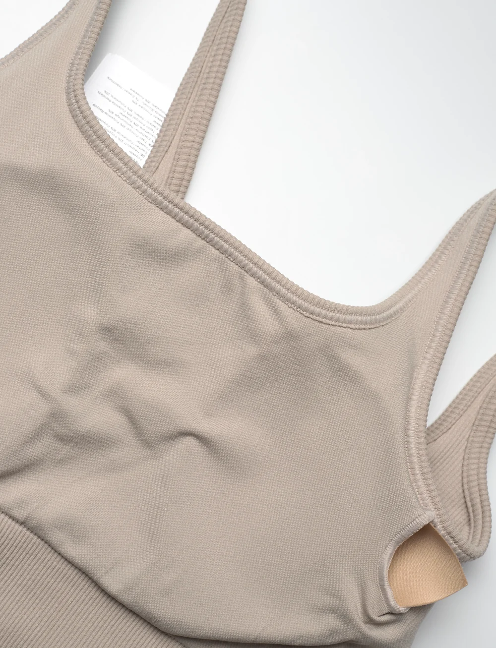 Craft - Collective Rib Sports Bra W - madal toestus - hay - 4