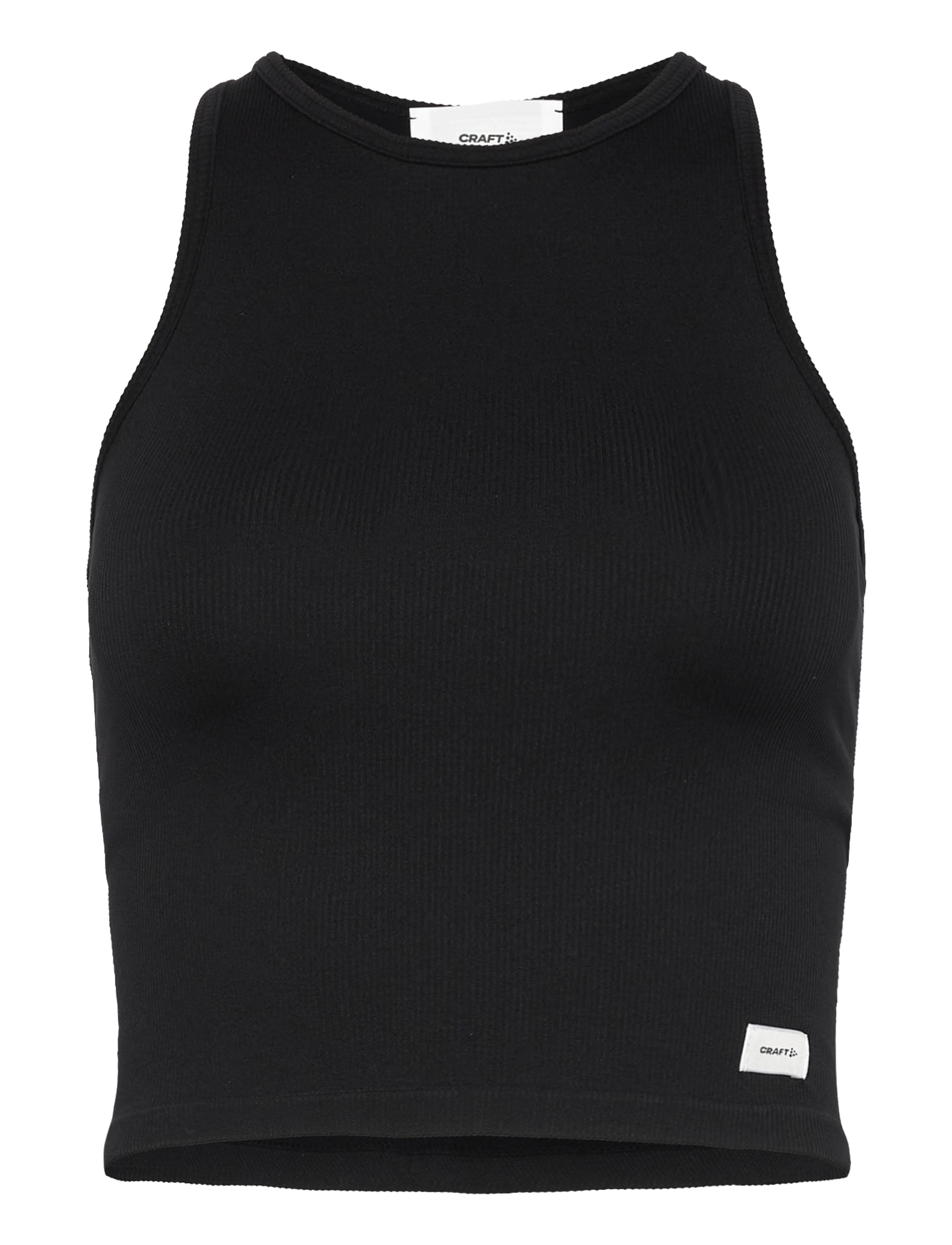 Craft Collective Rib Tank Top W - Craft - BLACK / black