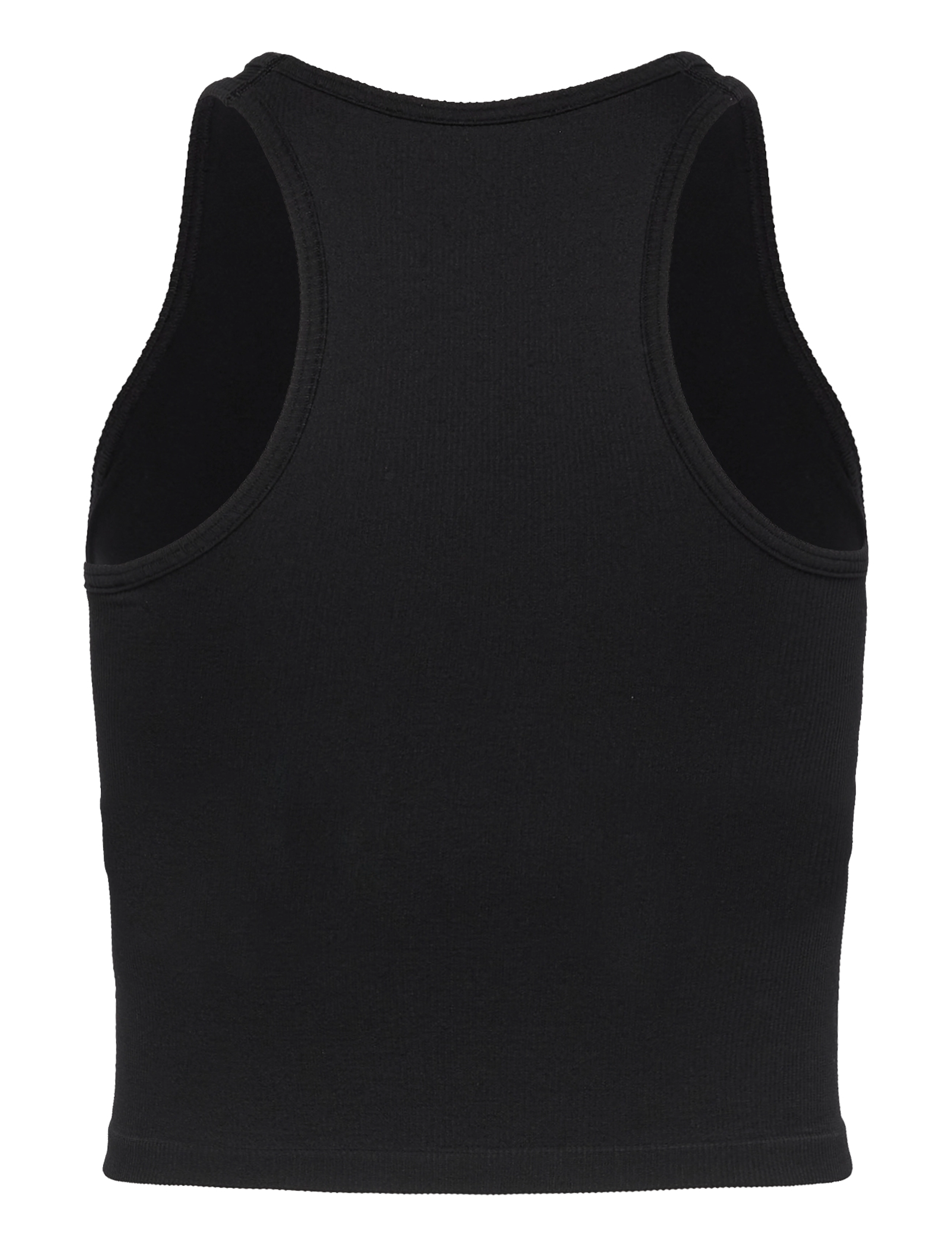 Craft - Collective Rib Tank Top W - crop tops - black - 1