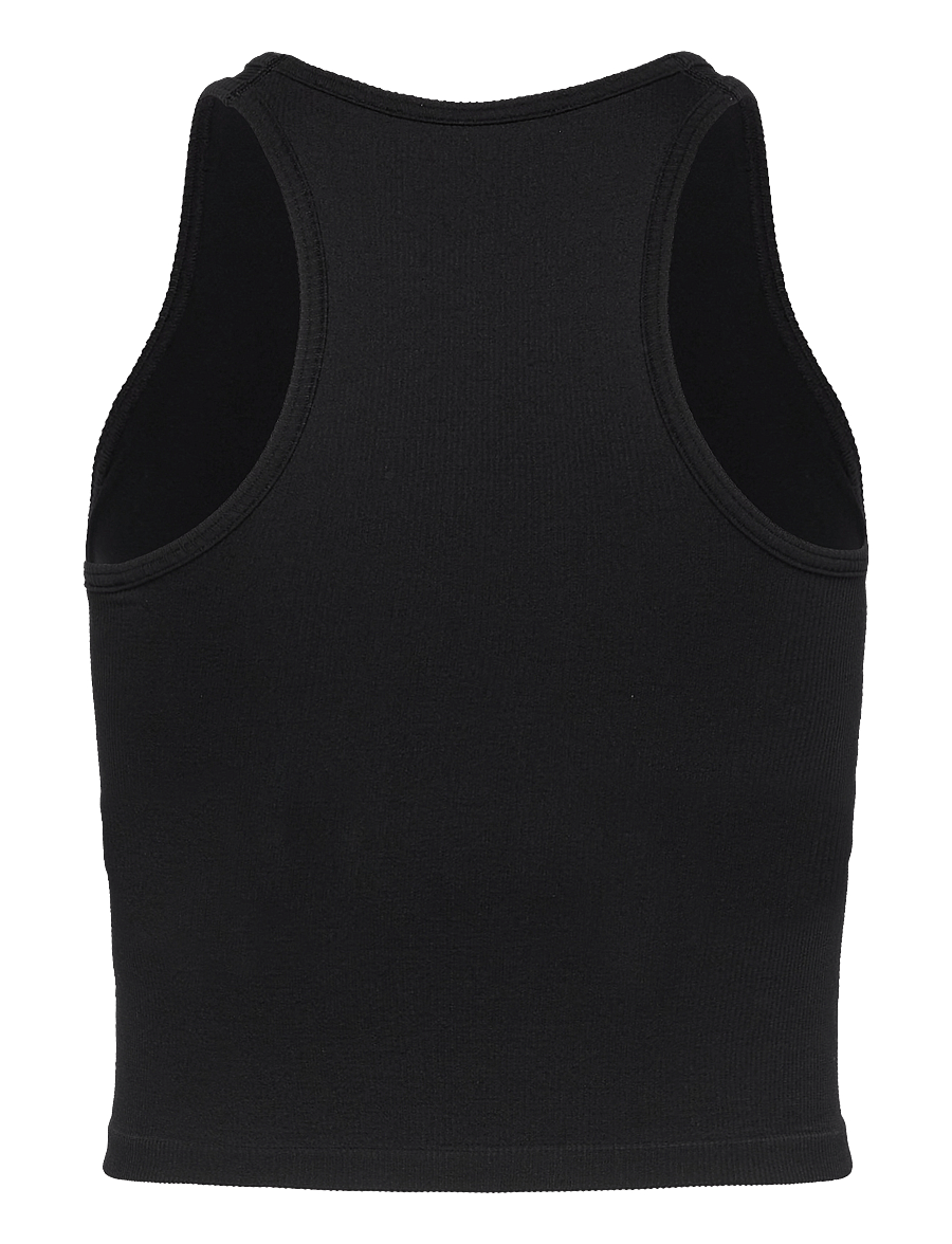 Craft - Collective Rib Tank Top W - crop tops - black - 1