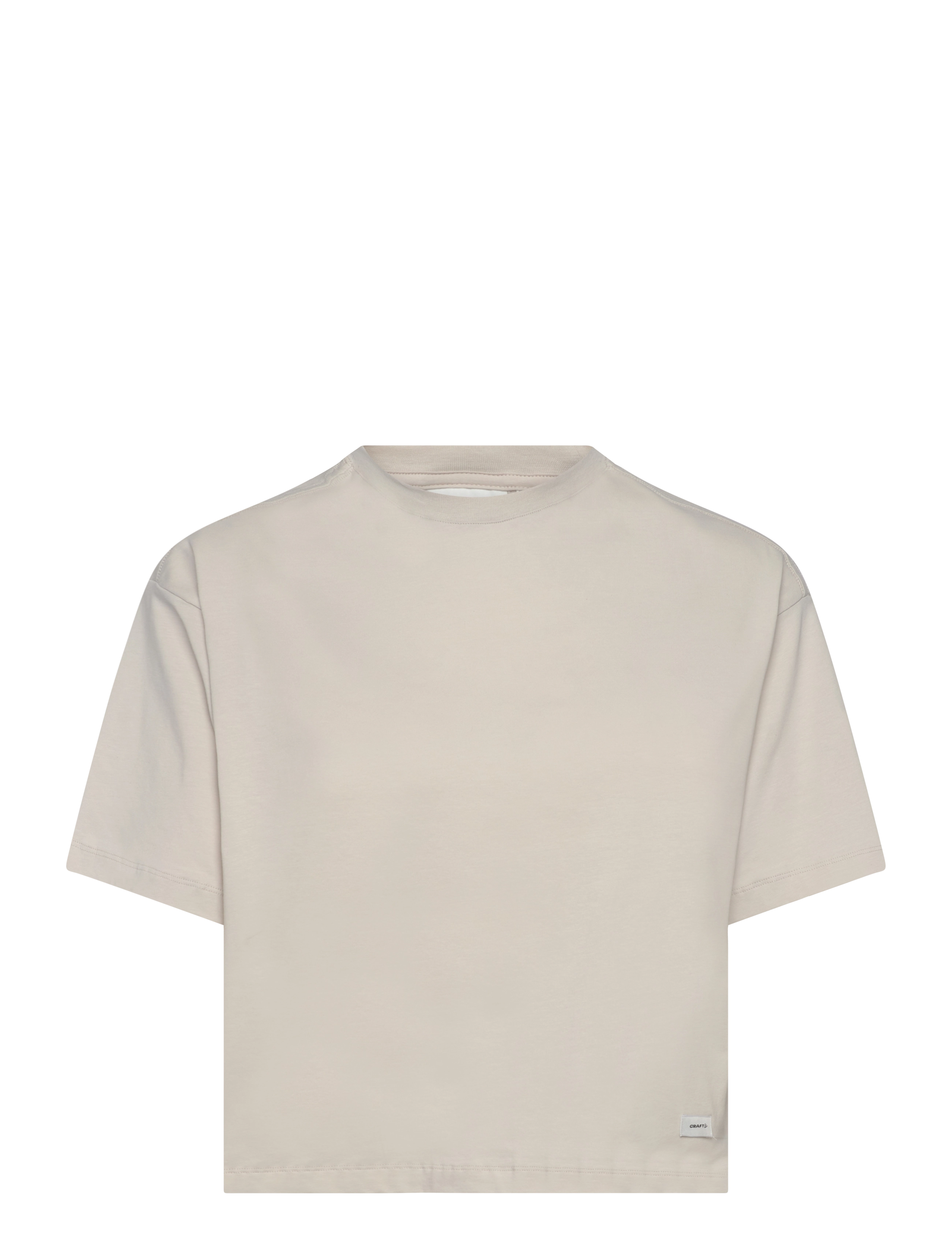 Craft Collective Relaxed Ss Tee W, XS, Sports Oberteile & T-shirts, Creme - Sport Frauen