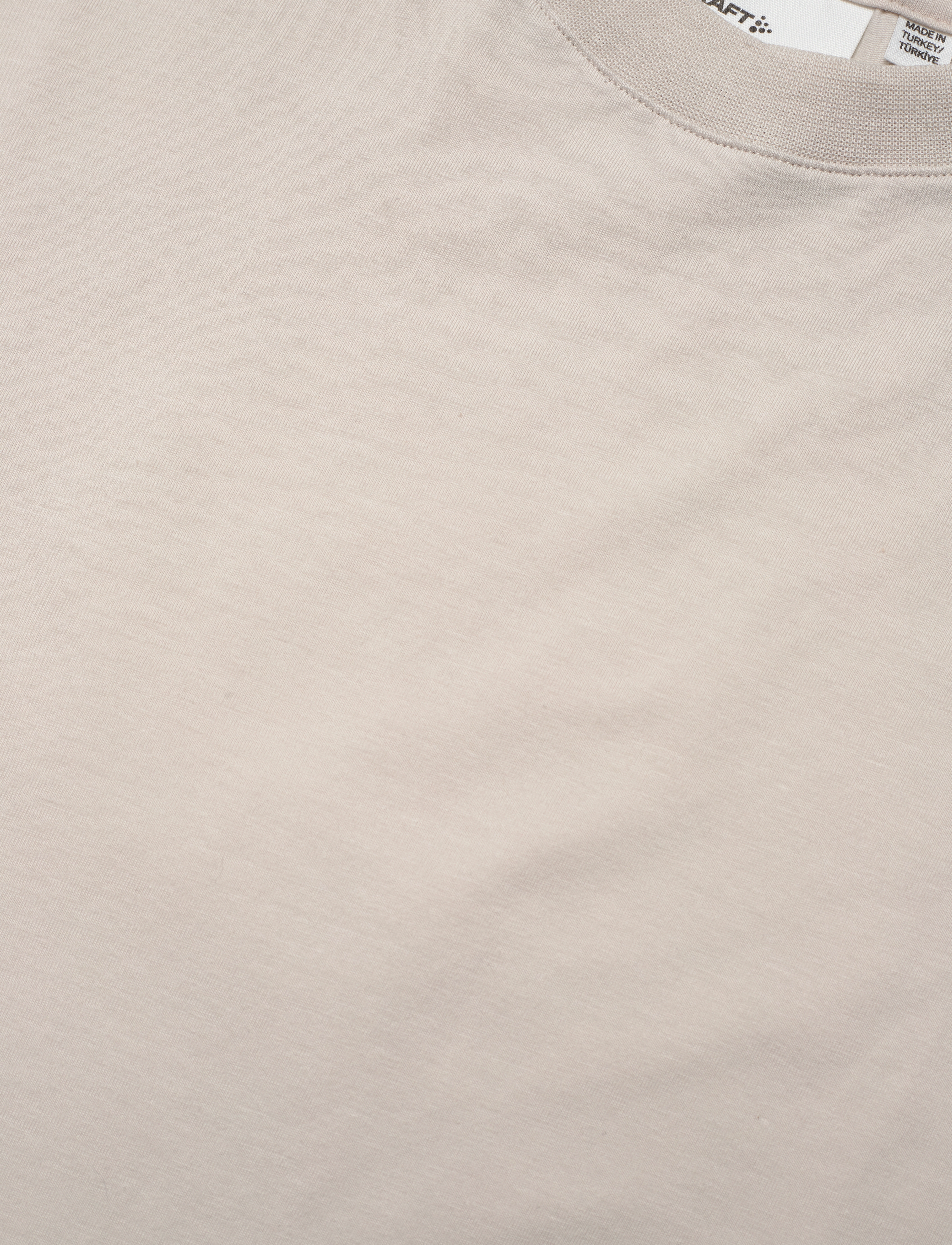 Craft - Collective Relaxed Ss Tee W - t-shirts - plaster - 2