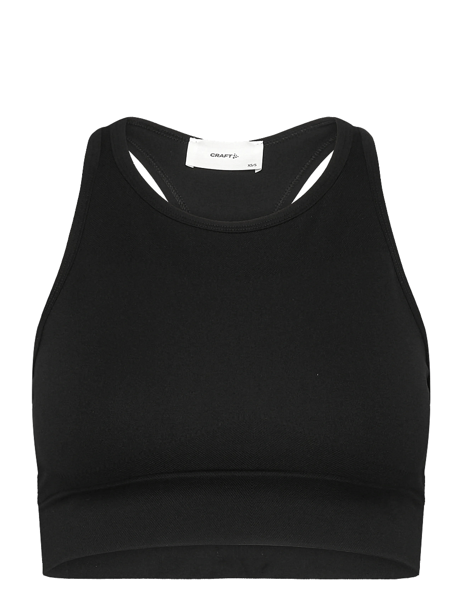 Craft - Collective Seamless Bra W - sportinės liemenėlės - black - 1