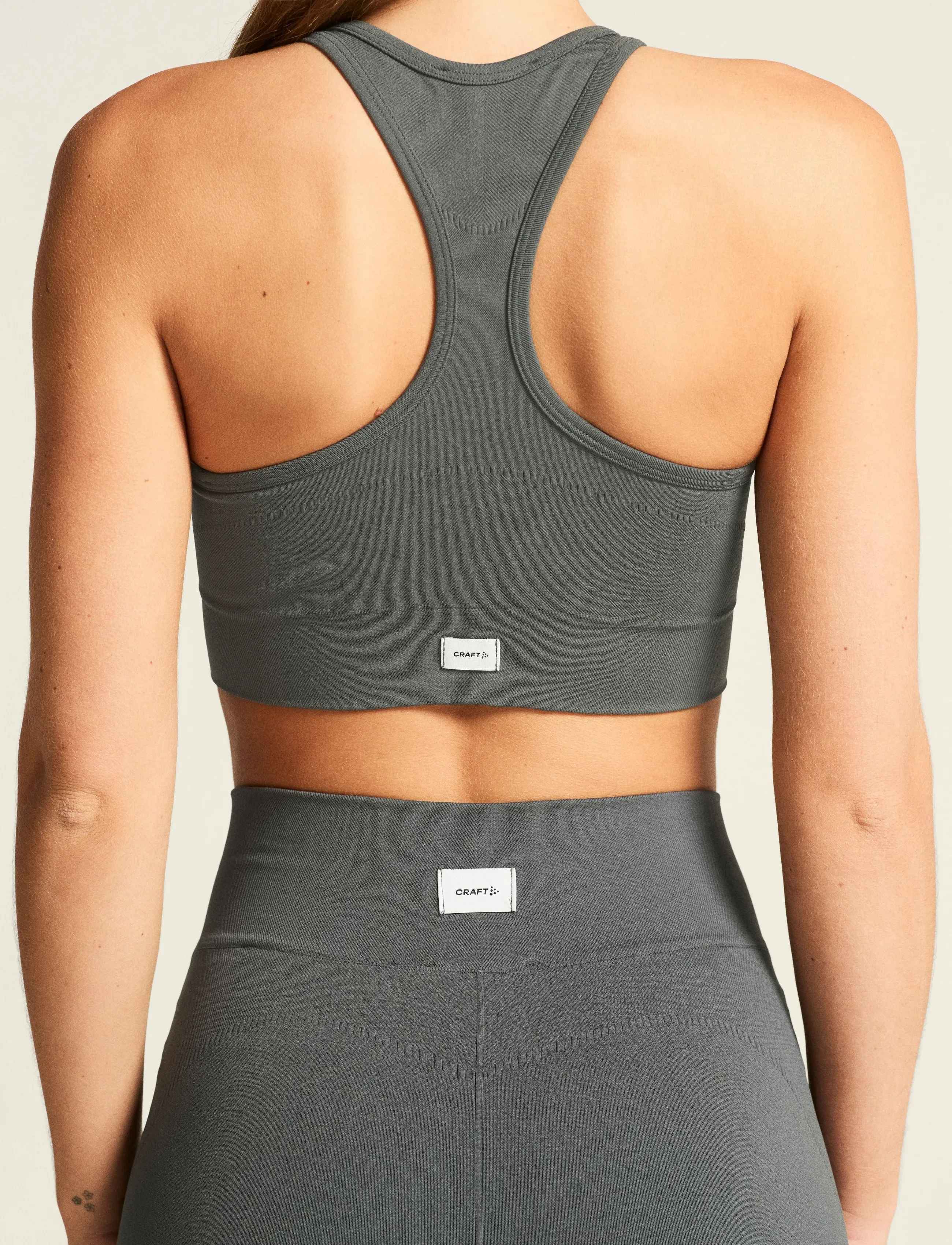 Craft - Collective Seamless Bra W - alhaisimmat hinnat - lava - 3