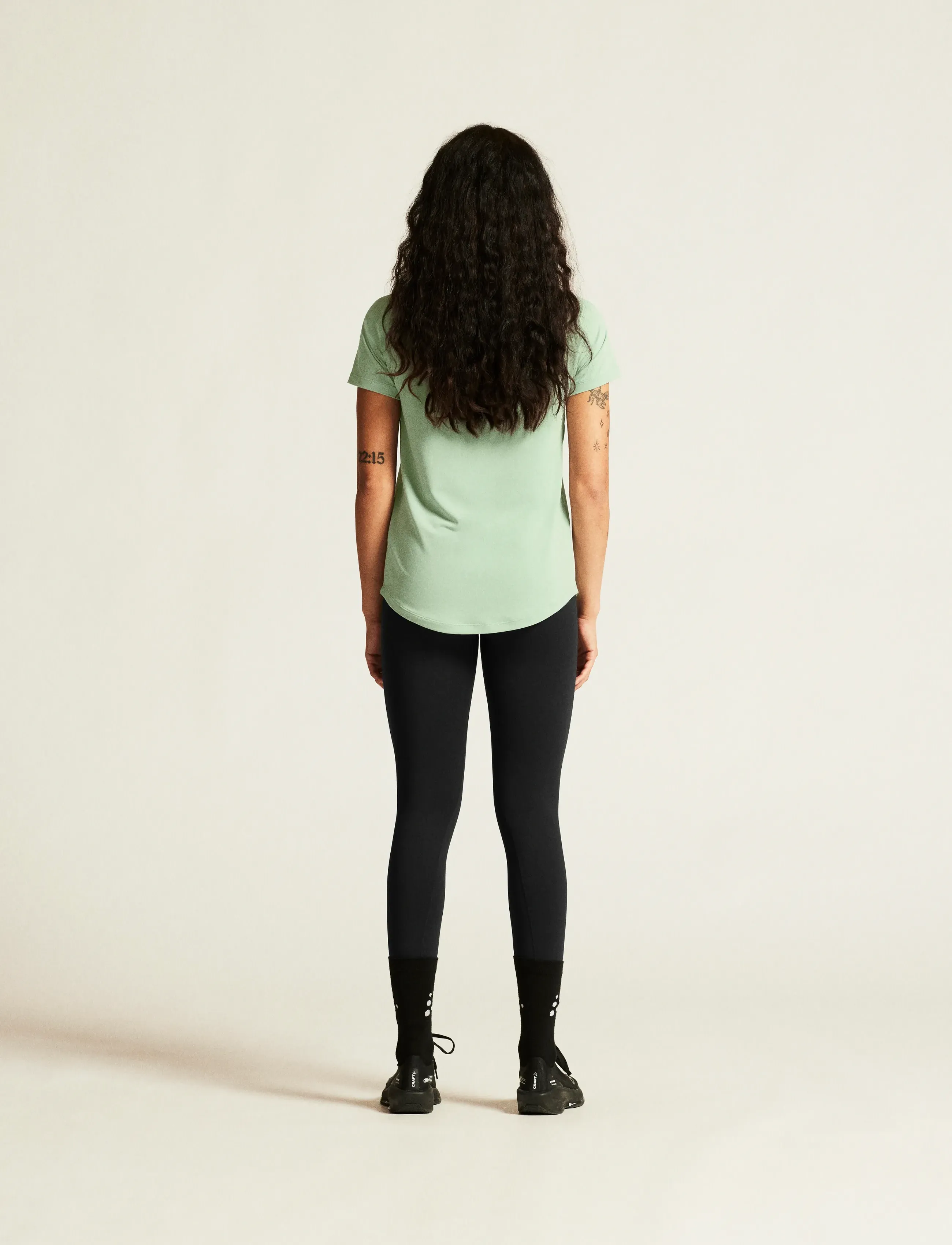 Craft - Collective Ss Tee W - t-shirts - glacial - 3