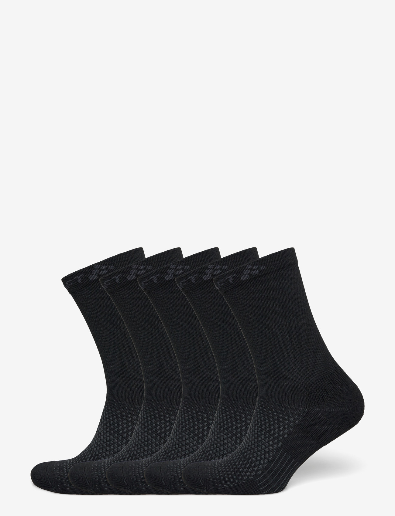 Craft - ACTIVE HIGH SOCK 5-PACK - sport socks - black - 0