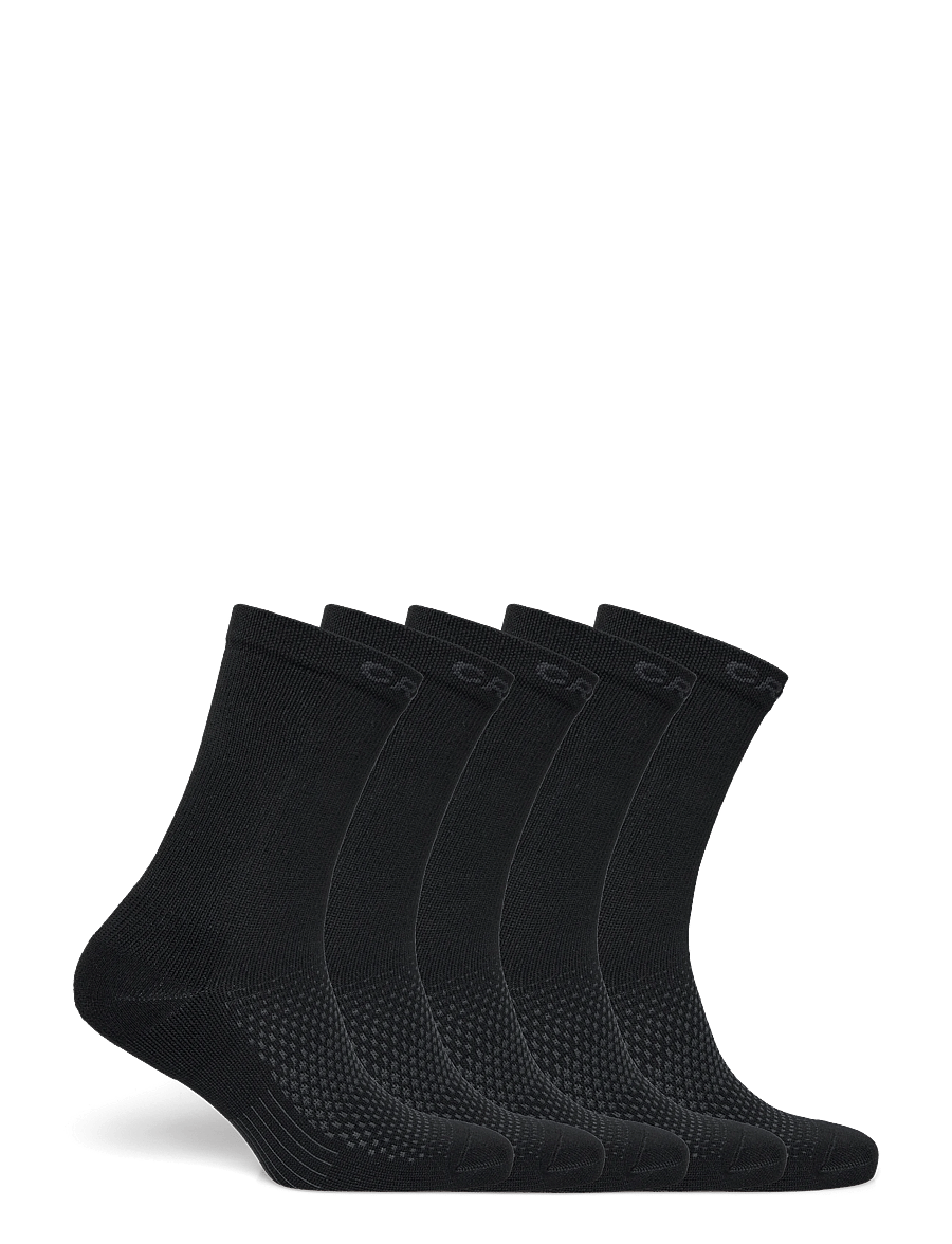 Craft - ACTIVE HIGH SOCK 5-PACK - strümpfe - black - 1