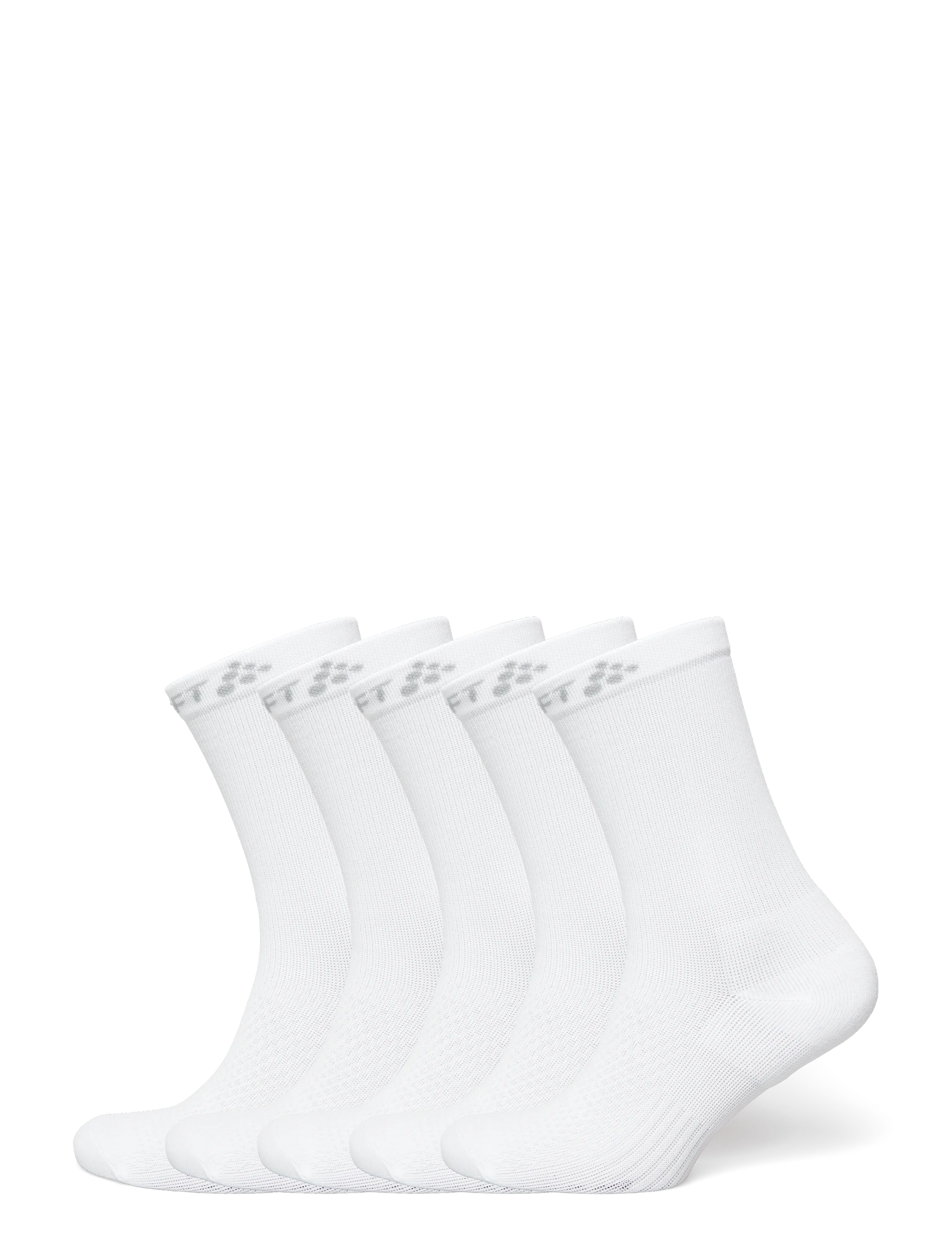 Craft ACTIVE HIGH SOCK 5-PACK - Craft - WHITE / white