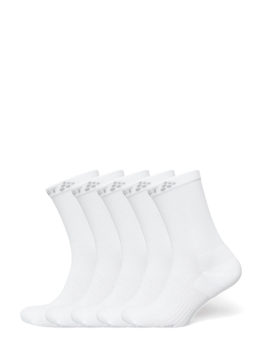 Craft - ACTIVE HIGH SOCK 5-PACK - strümpfe - white - 0