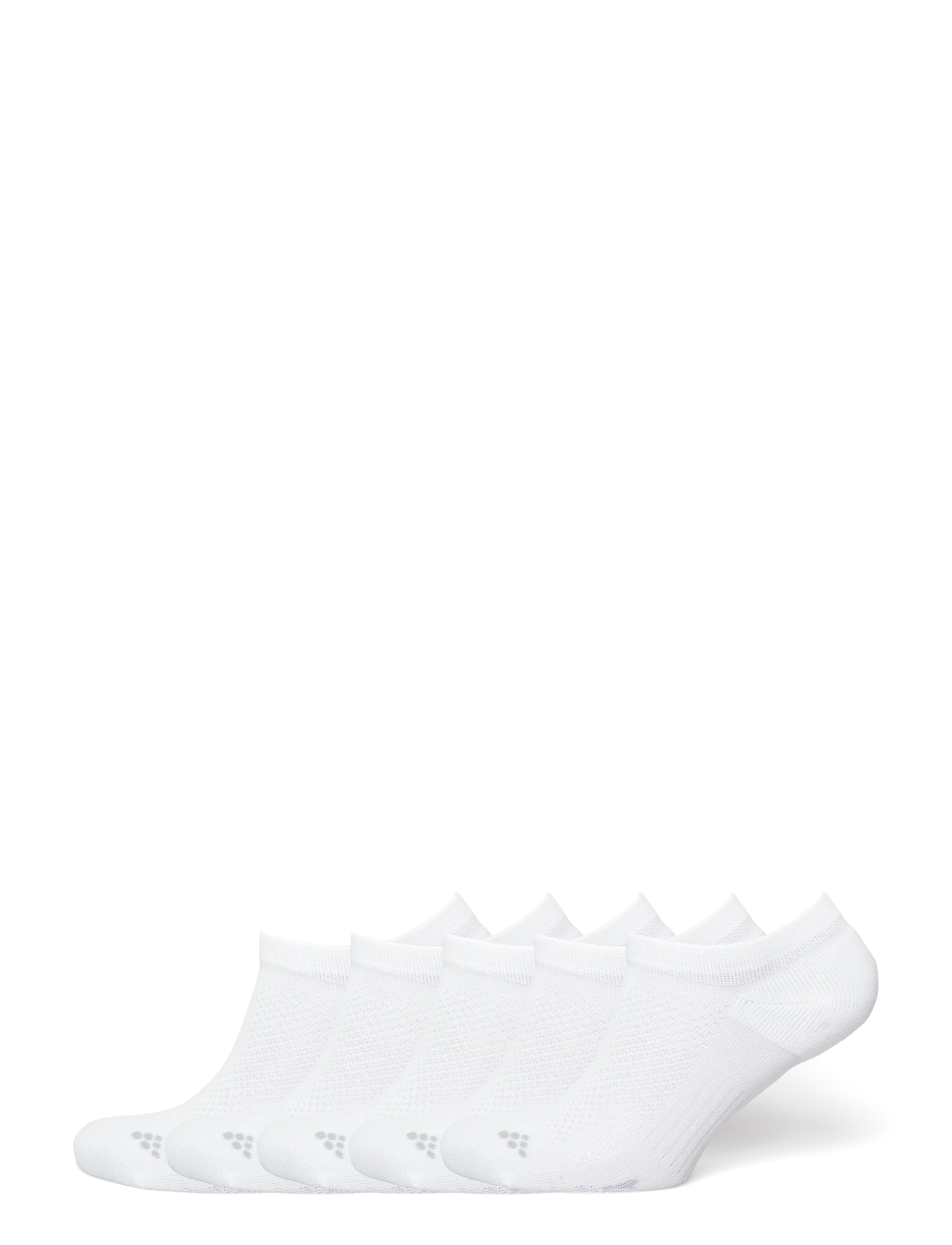 Craft ACTIVE FOOTIES 5-PACK - Clothing - WHITE / white