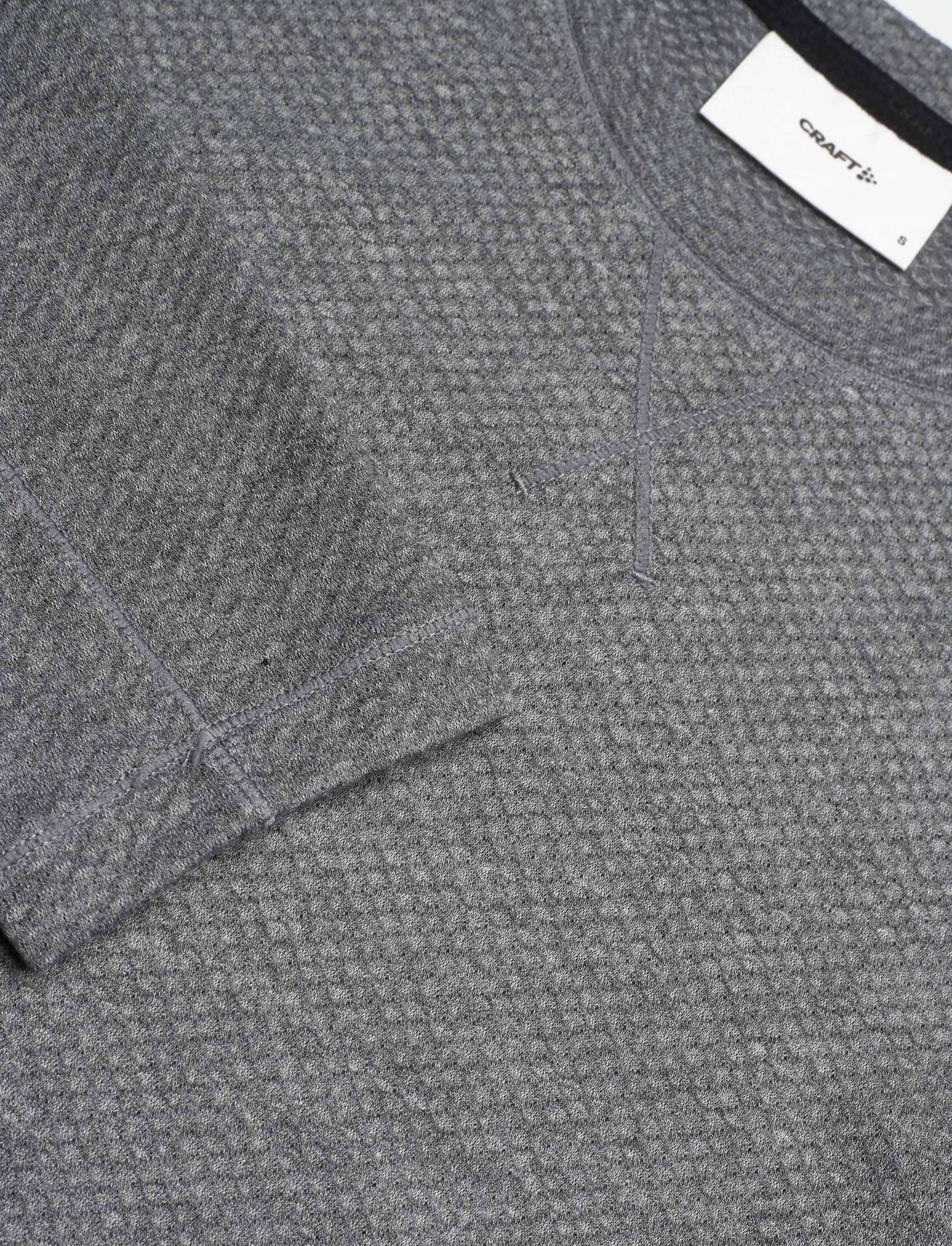 Craft - THERMAL MESH CN W - outerwear - dk grey melange - 2