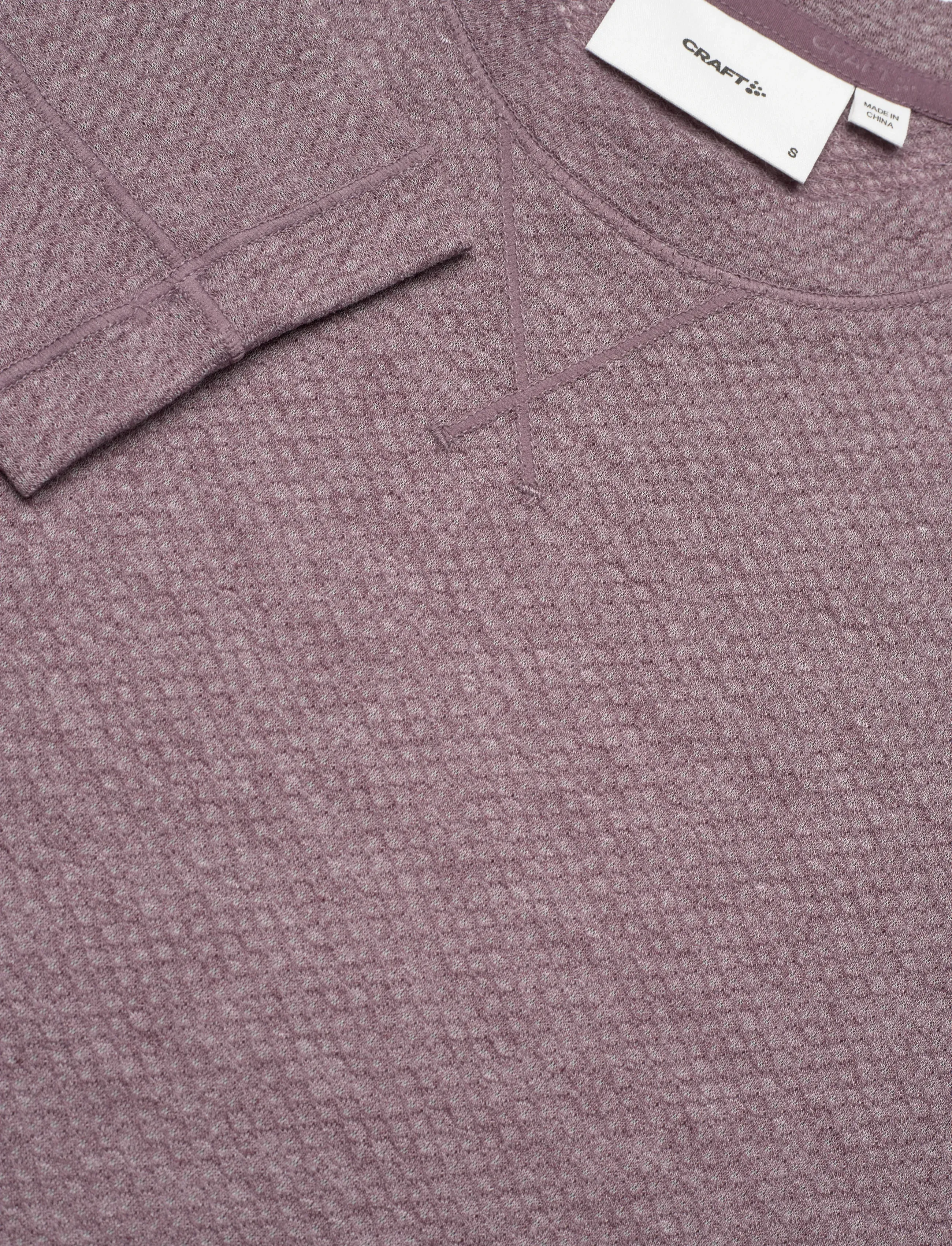 Craft - THERMAL MESH CN W - langærmede t-shirts - flint melange - 2