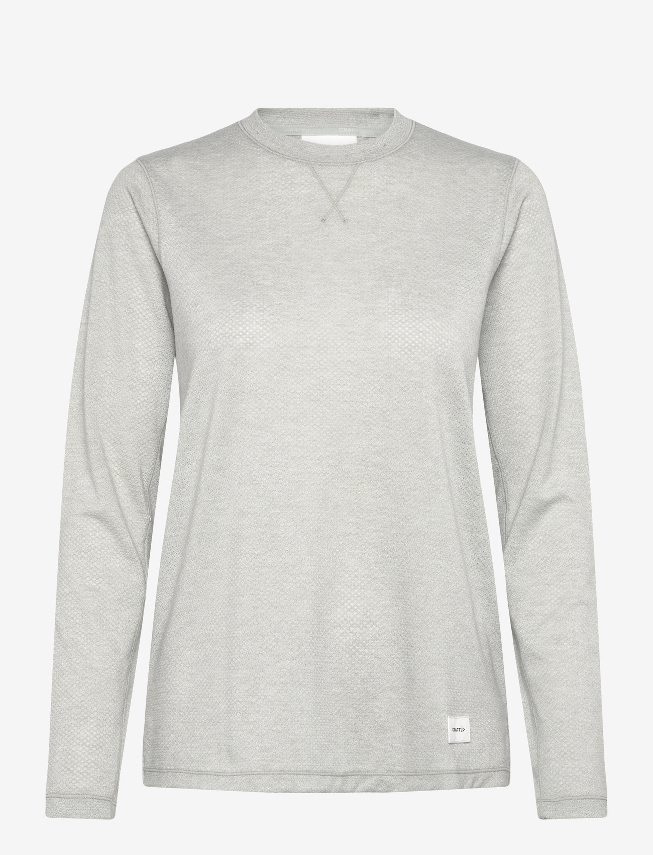 Craft - Thermal Mesh Cn W - top met lange mouwen - pigeon melange - 0