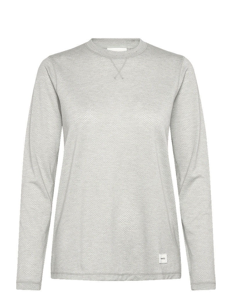 Craft - Thermal Mesh Cn W - top met lange mouwen - pigeon melange - 0