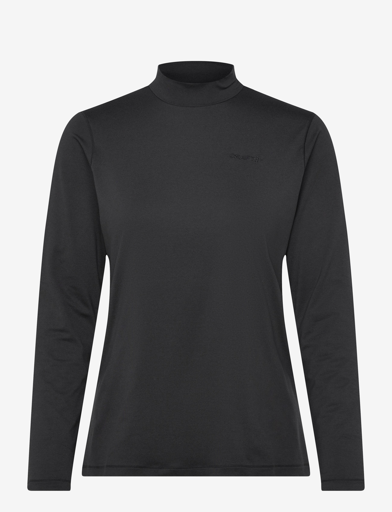 Craft - Flow Mn Ls W - pikkade varrukatega alussärgid - black melange - 0