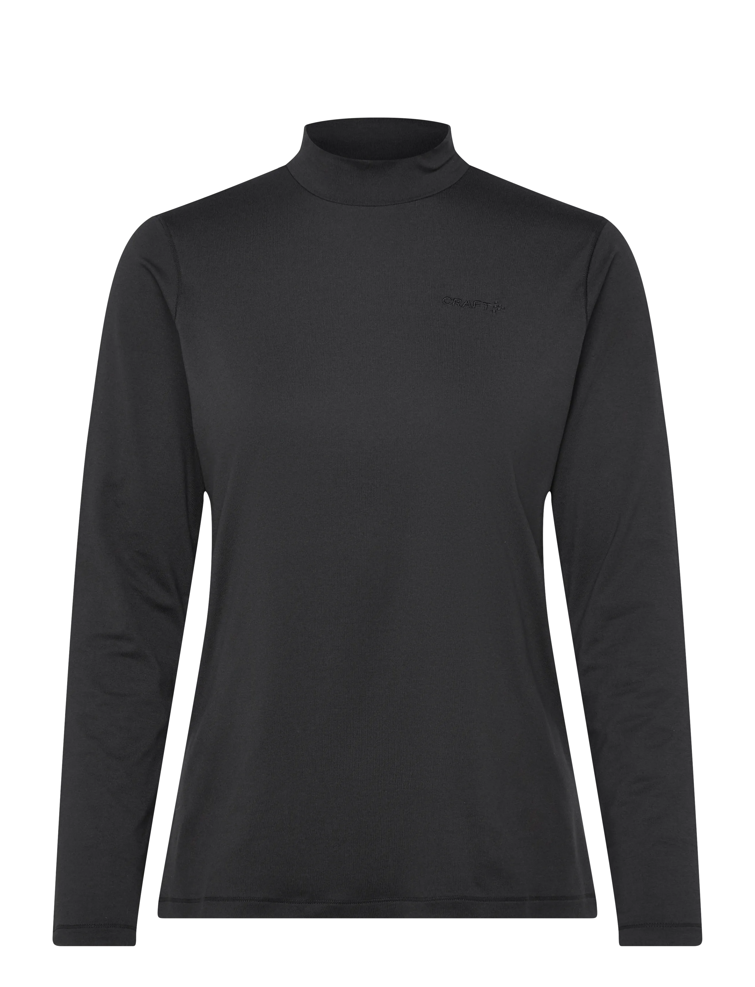 Craft Flow Mn Ls W - Kleidung - BLACK MELANGE / black