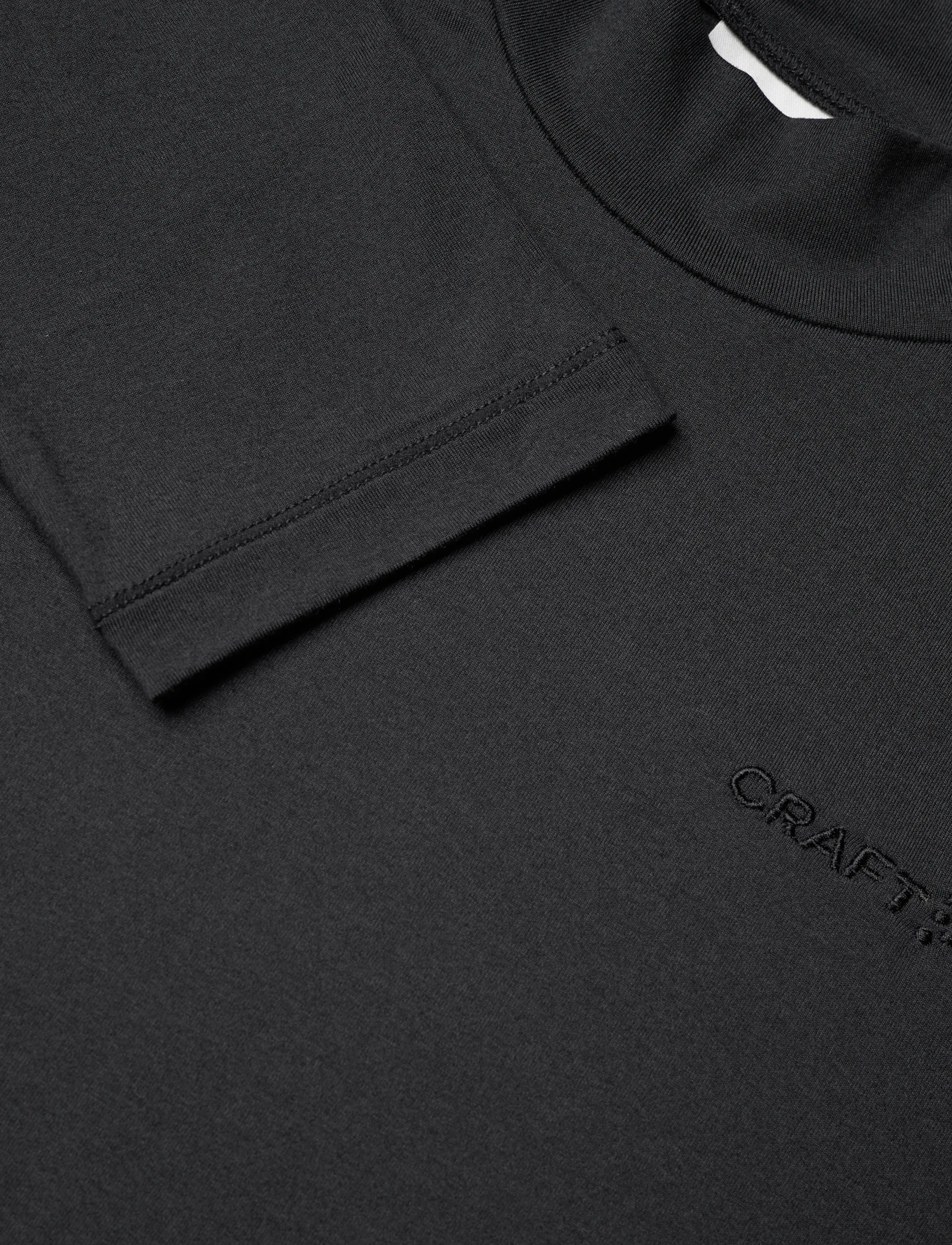 Craft - FLOW MN LS W - langarmshirts - black melange - 5