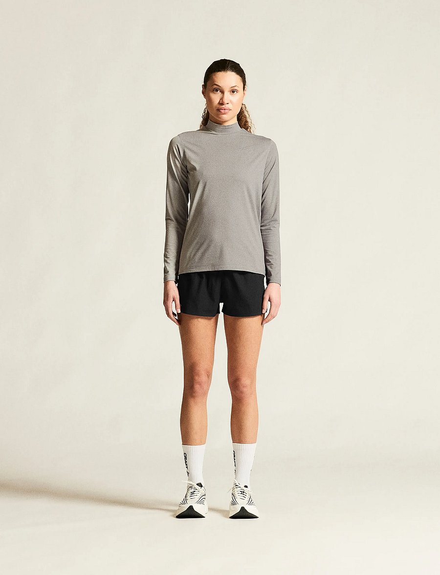 Craft - FLOW MN LS W - bluzki z długim rękawem - grey melange - 0