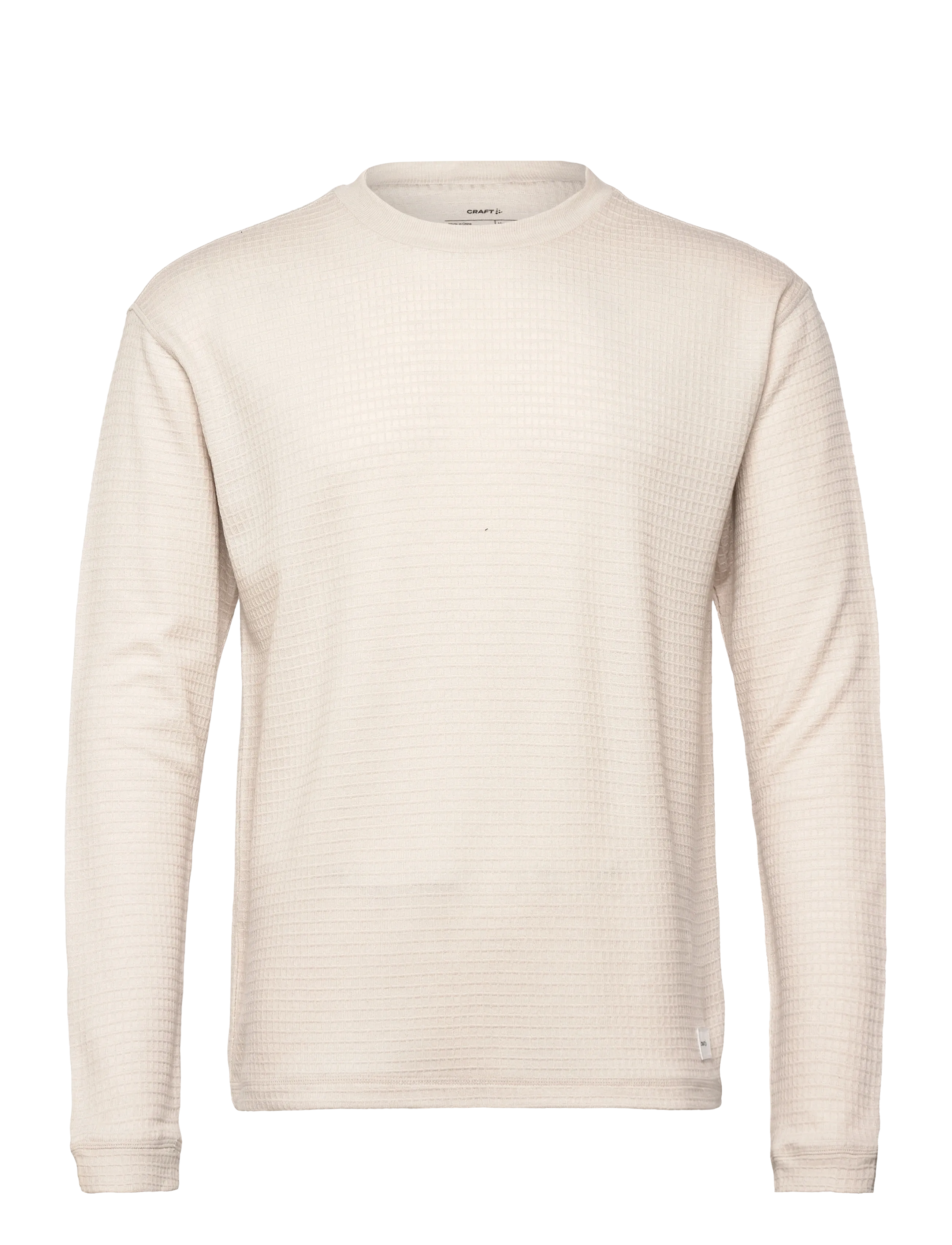 CRAFT Wolle Waffle Rn M Beige - XXL - Herren