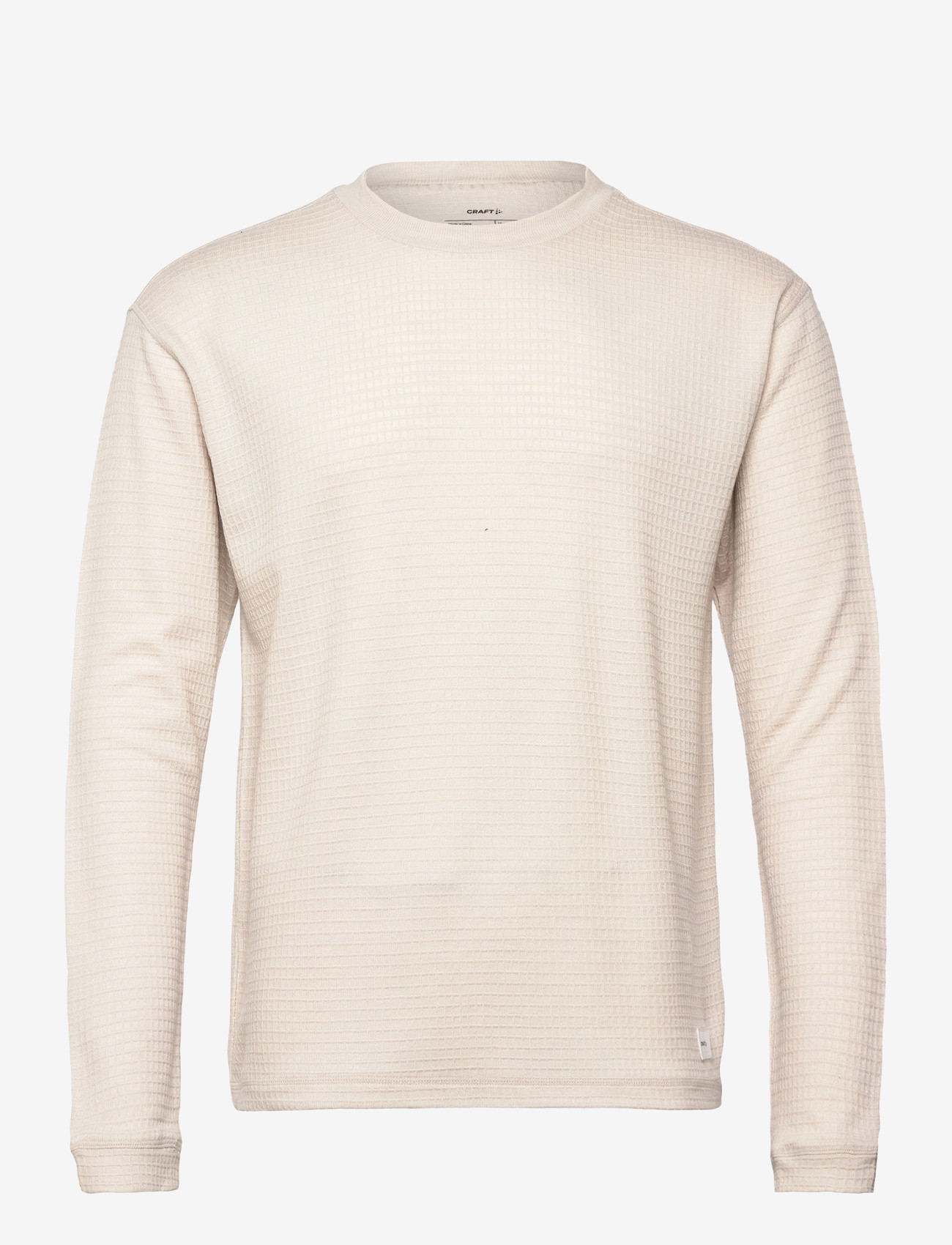 Craft - Layers Wool Waffle Rn M - pikkade varrukatega alussärgid - plaster - 0