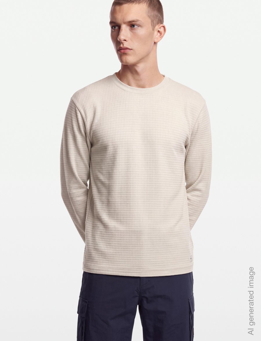 Craft - WOOL WAFFLE RN M - aluskihina kantavad alussärgid - plaster - 3