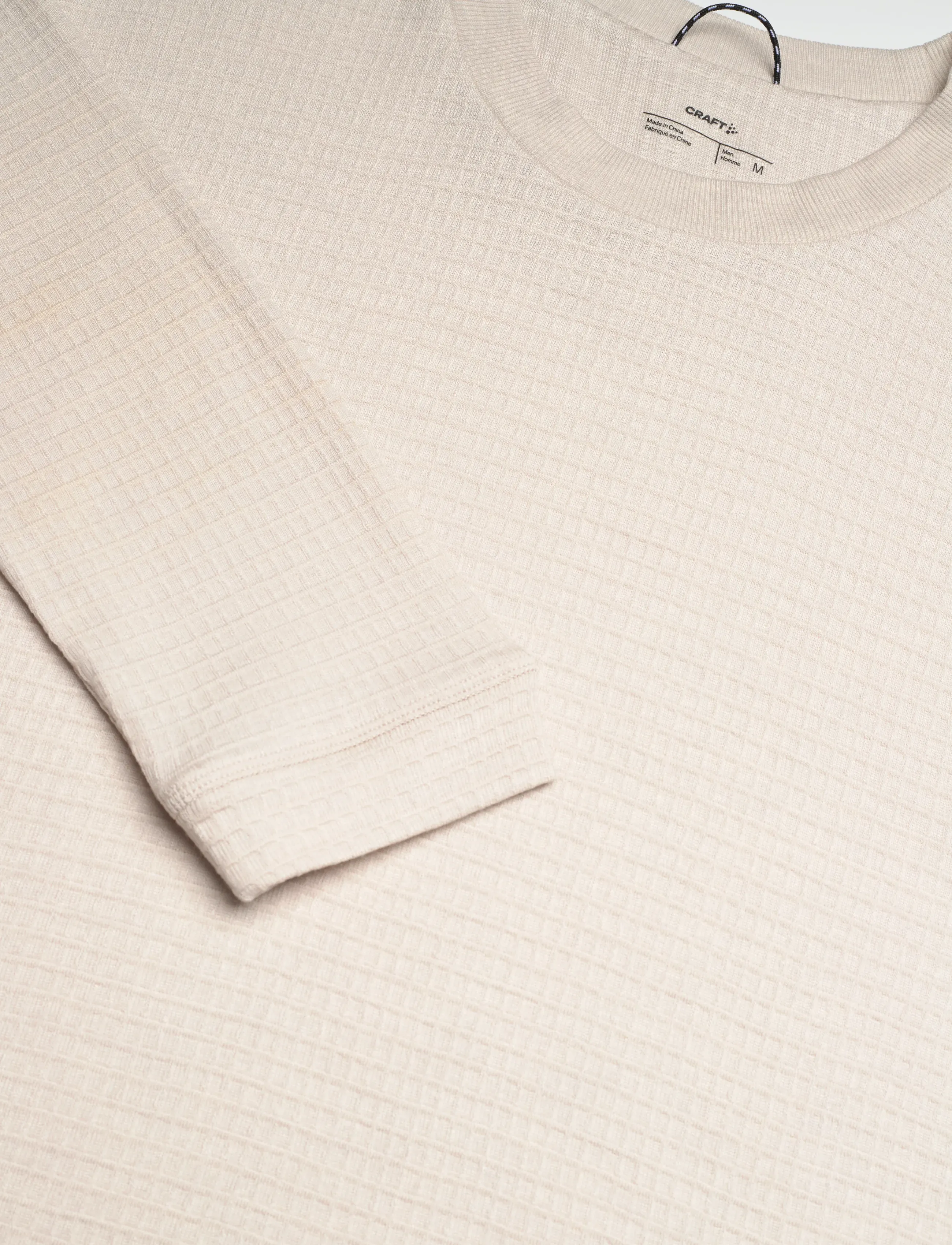 Craft - WOOL WAFFLE RN M - aluskihina kantavad alussärgid - plaster - 2