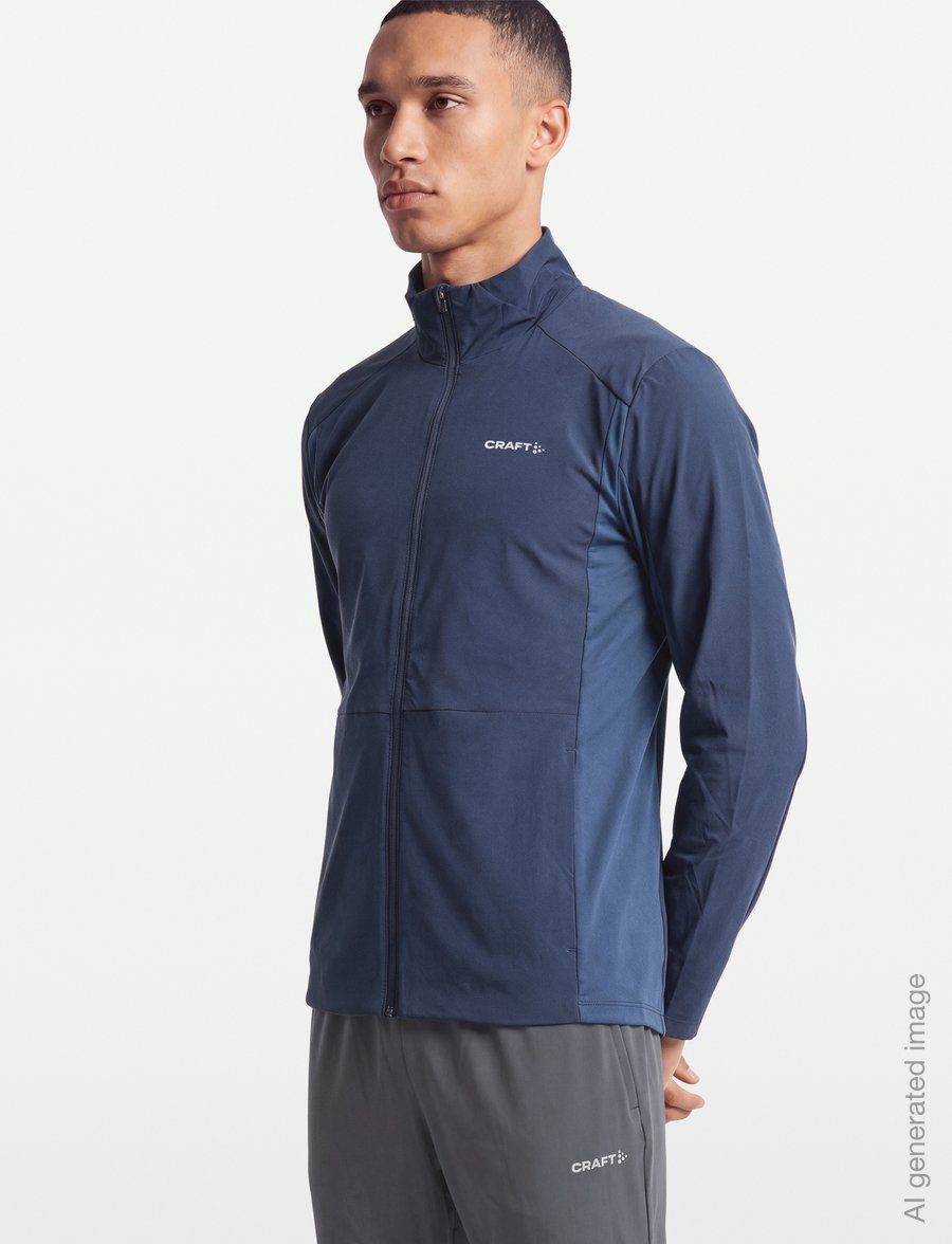 Craft - ADV ESSENCE WARM JACKET 3 M - sportjackor - night/blue - 3