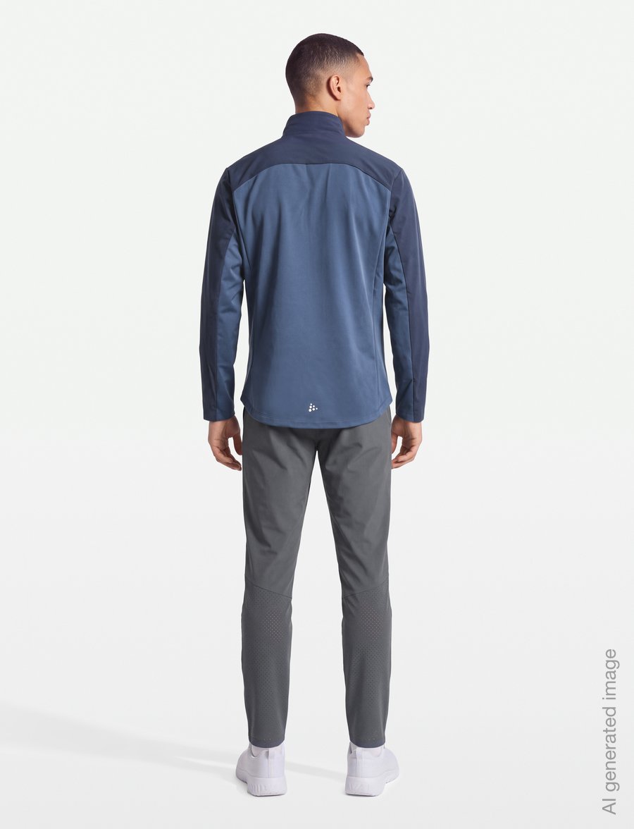 Craft - ADV ESSENCE WARM JACKET 3 M - sportjackor - night/blue - 4