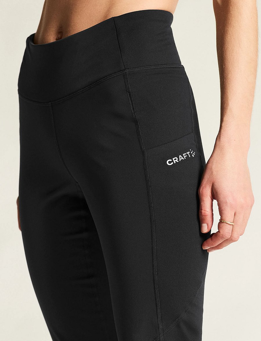 Craft - Adv Essence Warm Wind Tights 2 W - lauftights - black - 4
