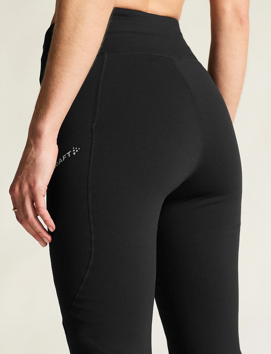 Craft - Adv Essence Warm Wind Tights 2 W - lauftights - black - 5